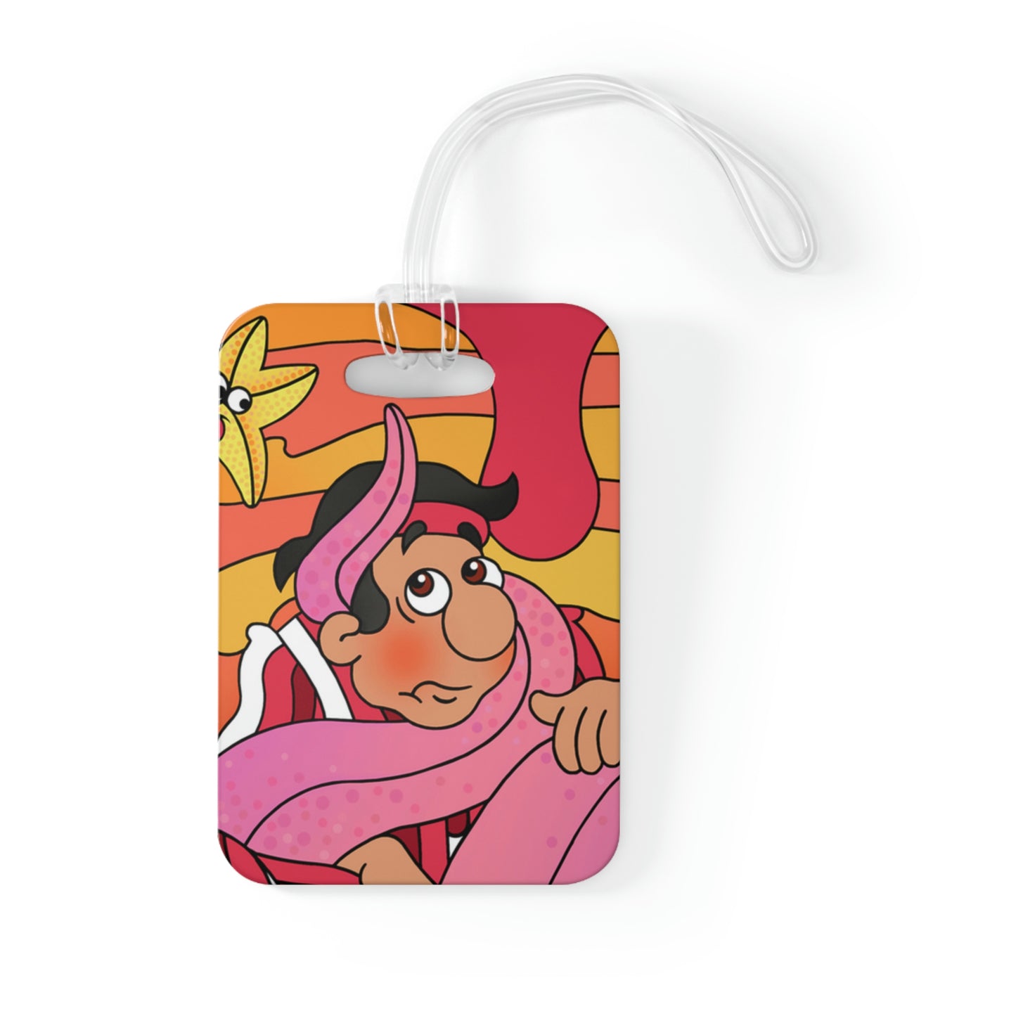 The Story of Jonah Bag Tag
