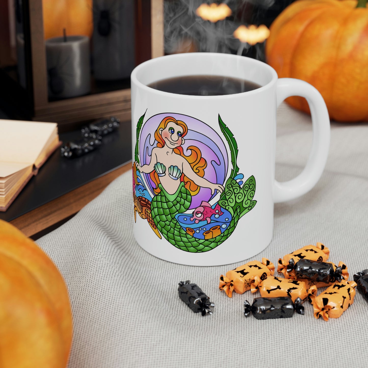 Mermaid Ceramic Mug 11oz