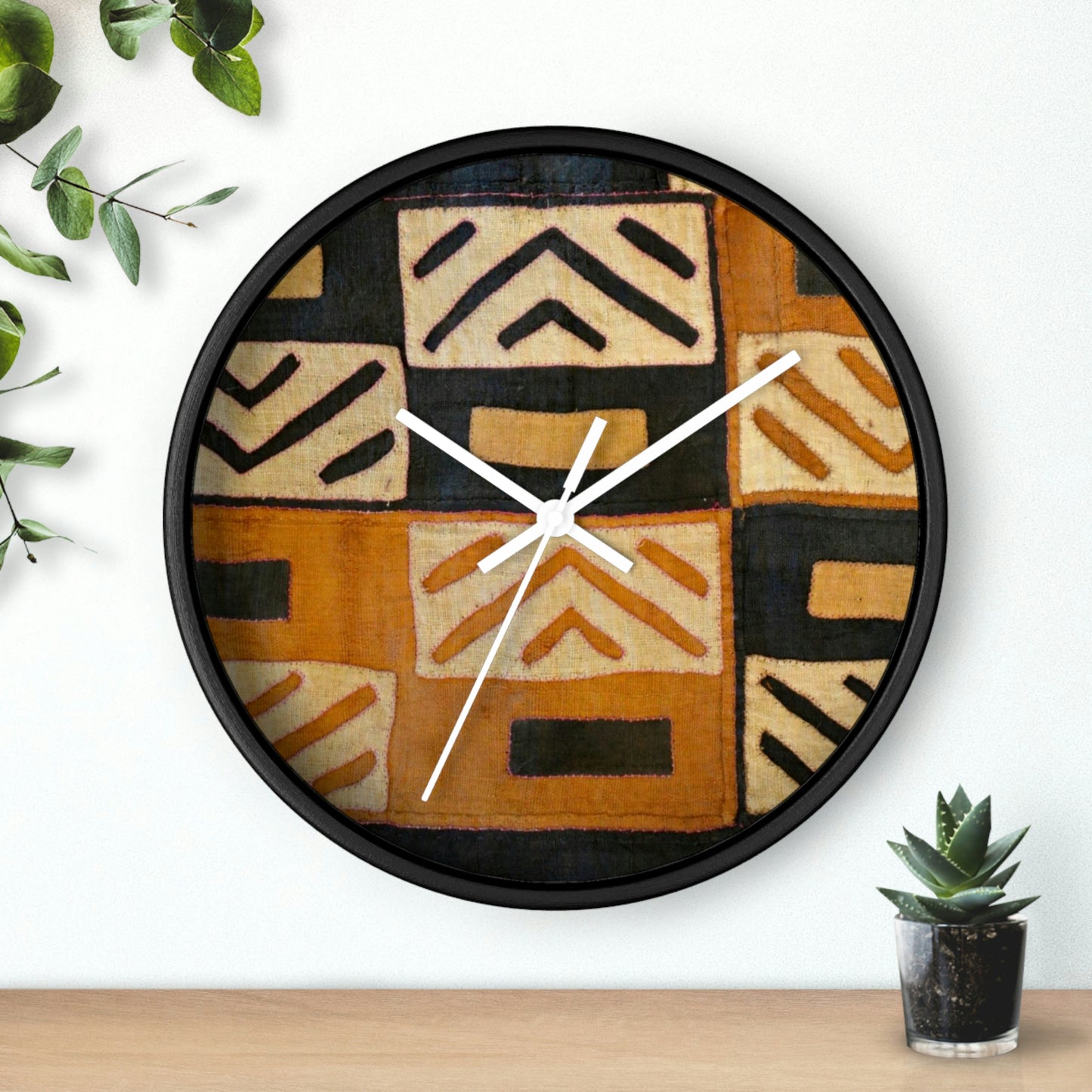 A Show of Hands Fabric!! Wall Clock