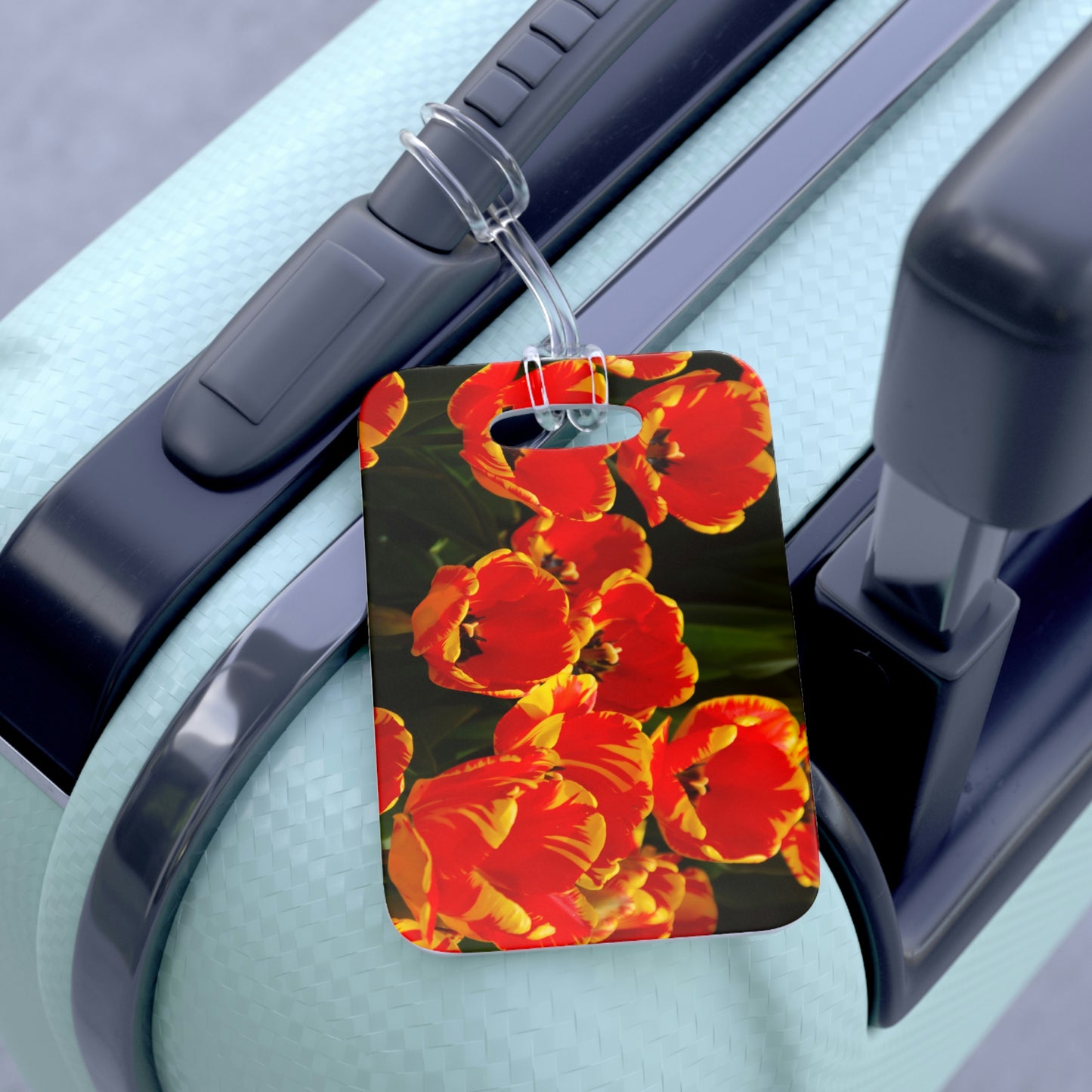 Flowers 19 Bag Tag
