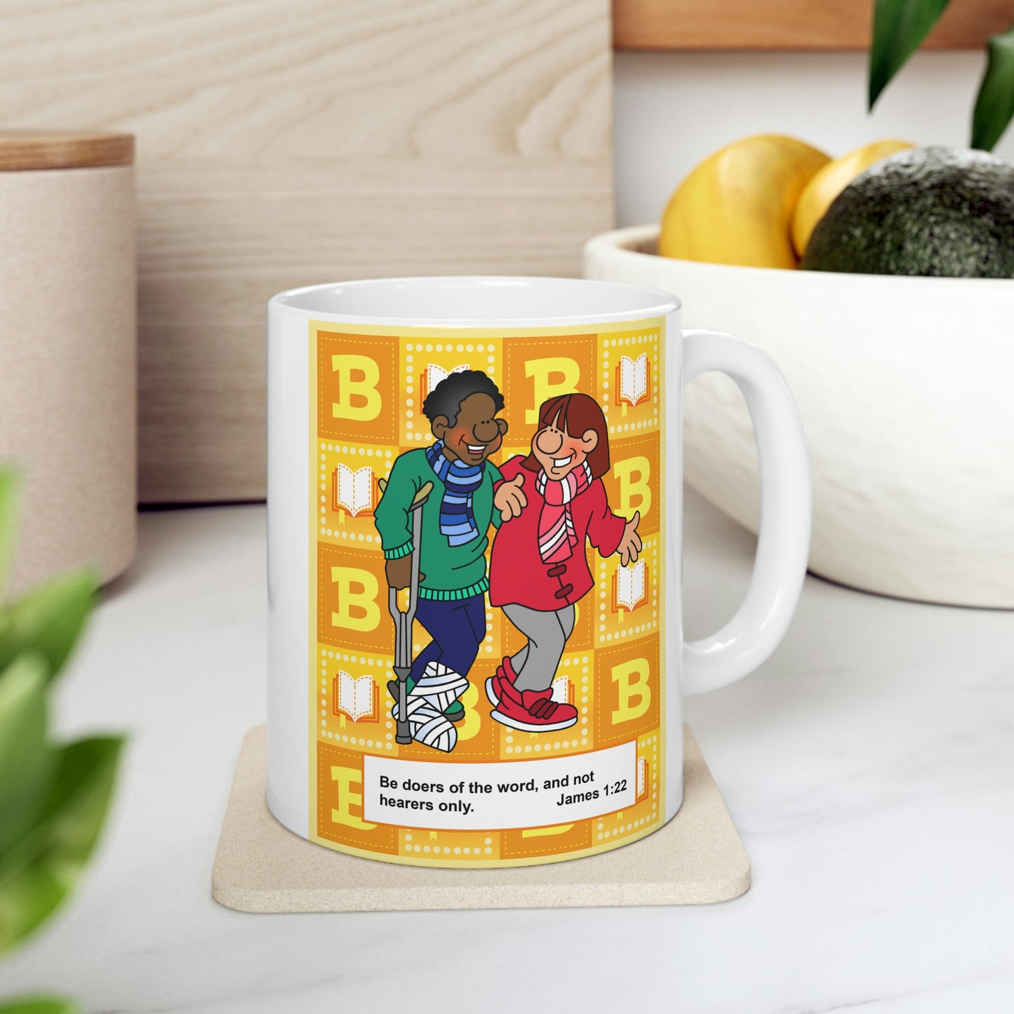 The Bible as Simple as ABC B Ceramic Mug 11oz