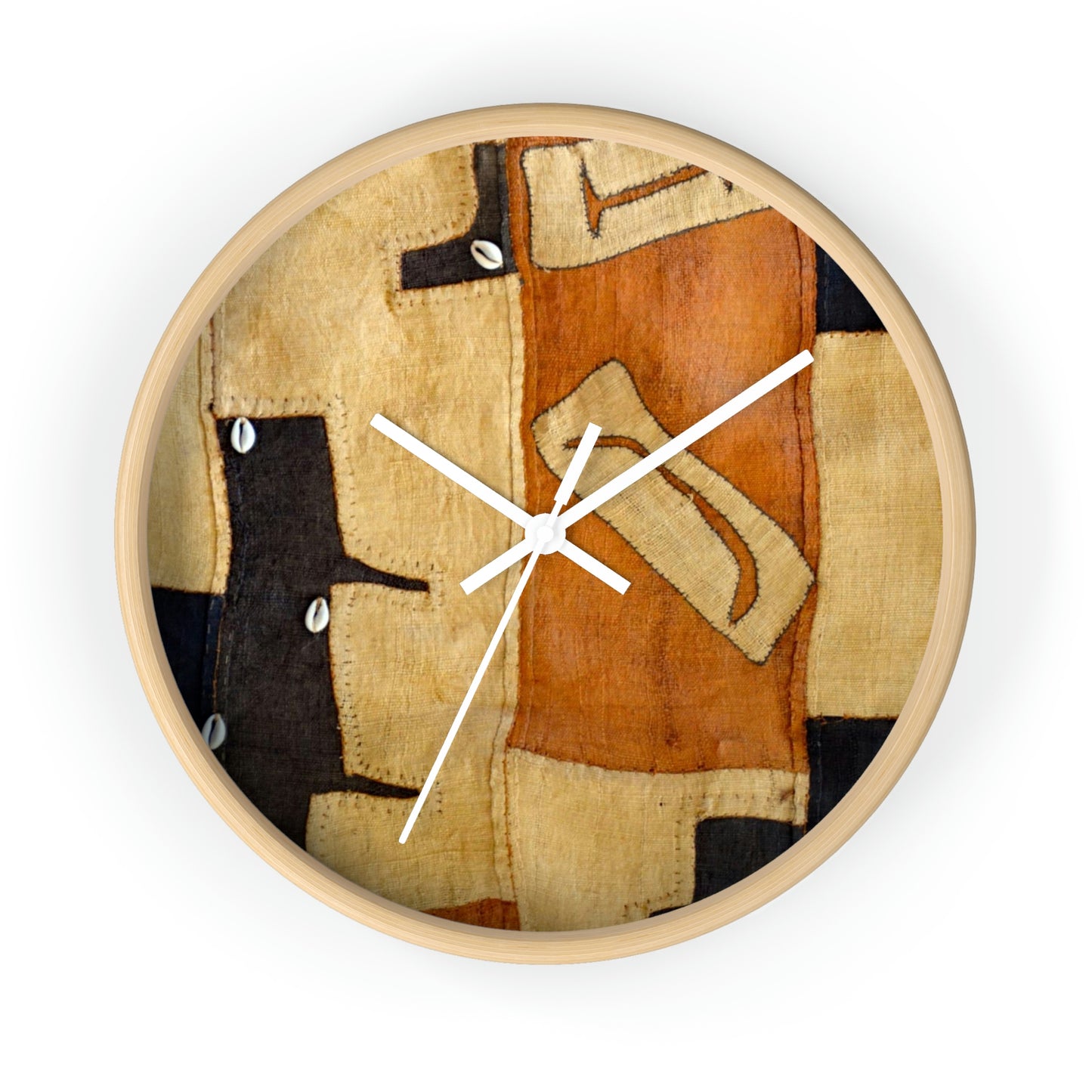 A Show of Hands Fabric! Wall Clock