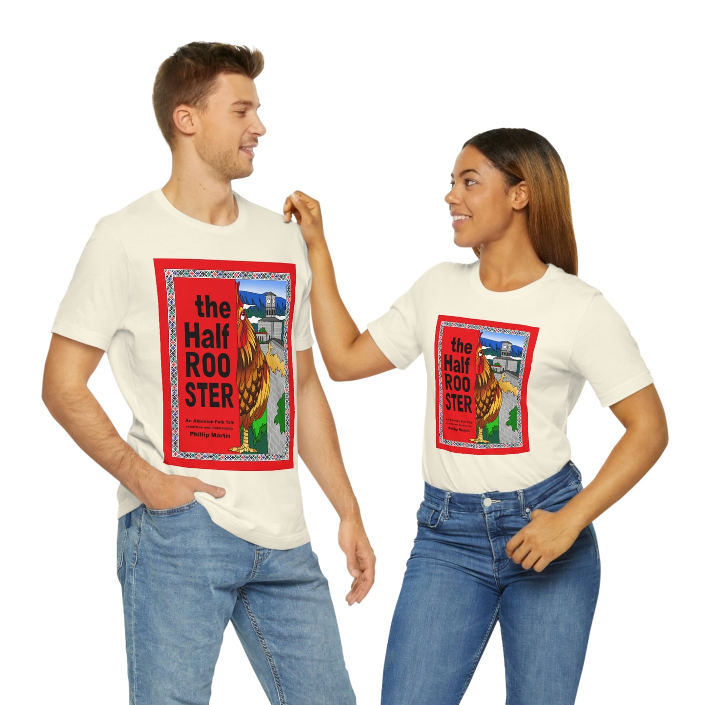 The Half Rooster Unisex Jersey Short Sleeve Tee