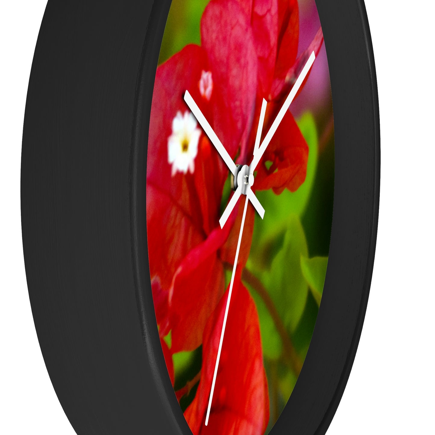 Flowers 28 Wall Clock