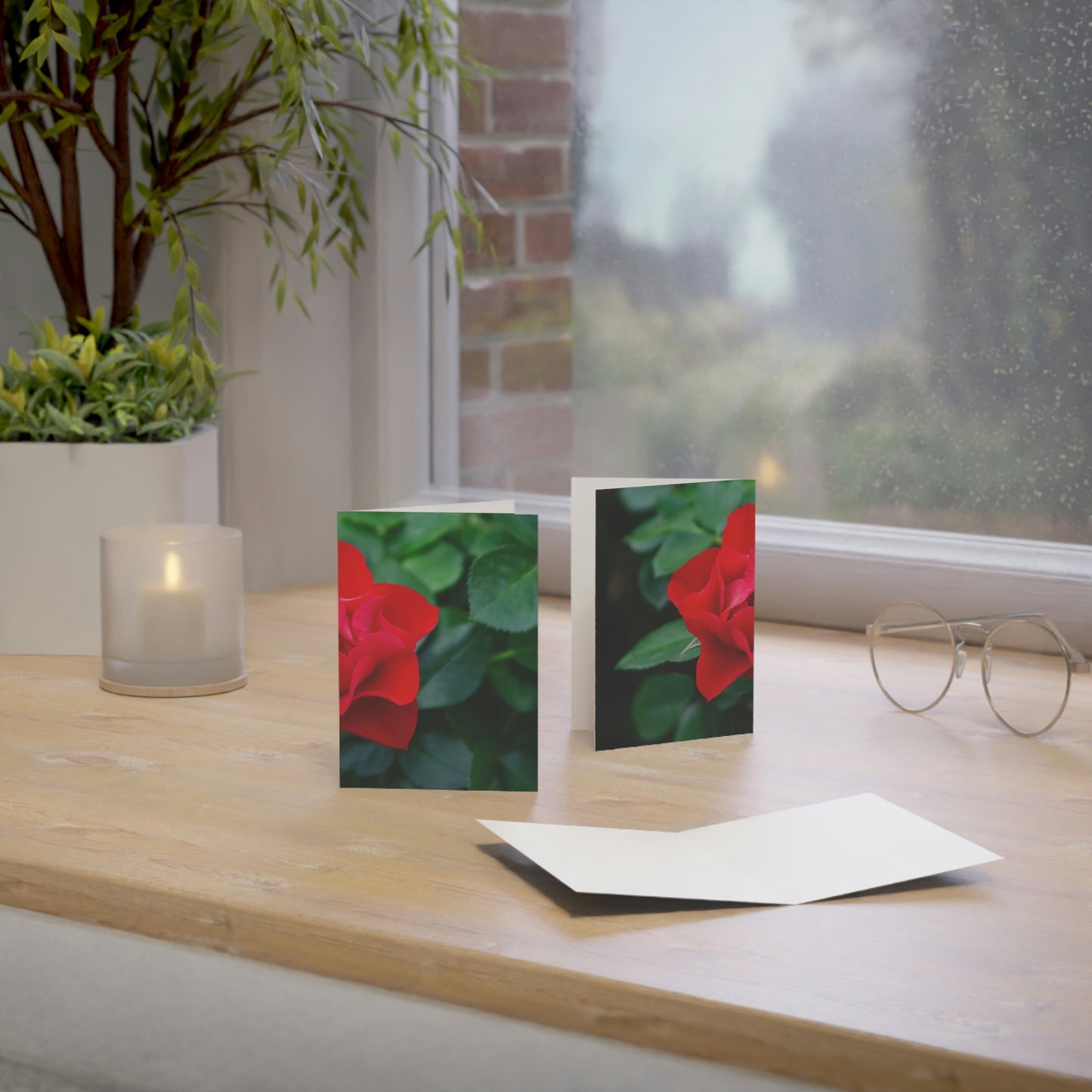 Flowers 11 Greeting Cards (1, 10, 30, and 50pcs)