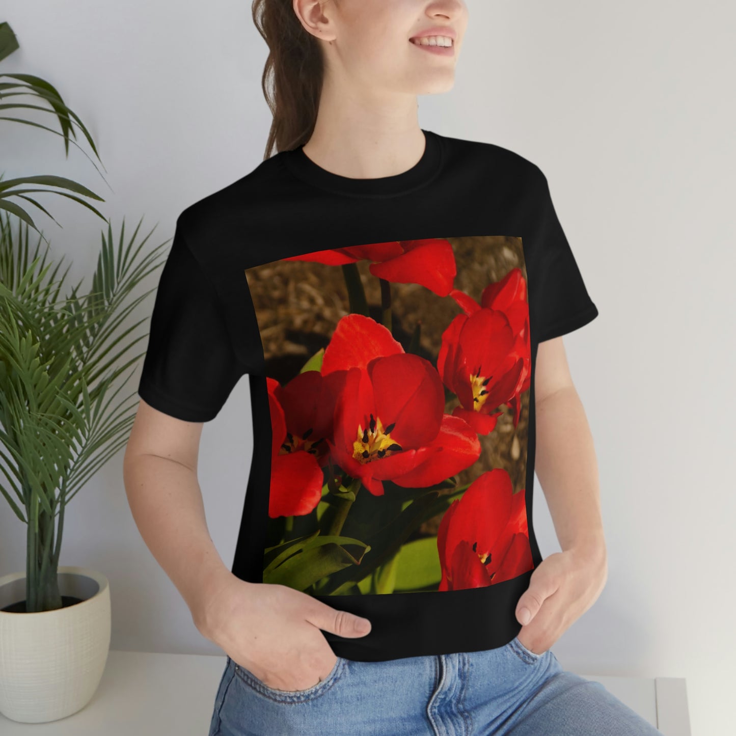Flowers 05 Unisex Jersey Short Sleeve Tee