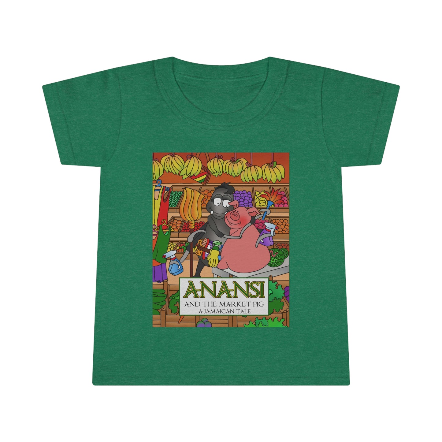 Anansi and the Market Pig Toddler T-shirt