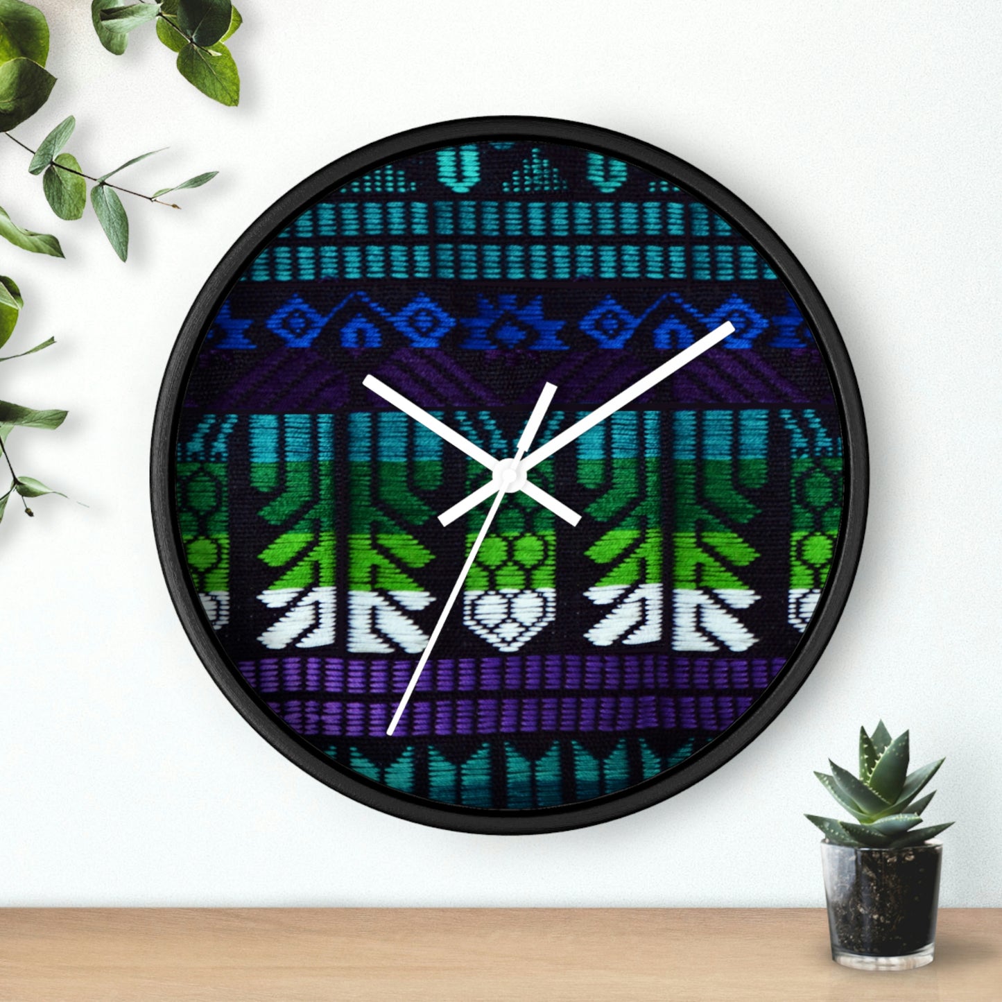 A Pack of Lies Fabric! Wall Clock