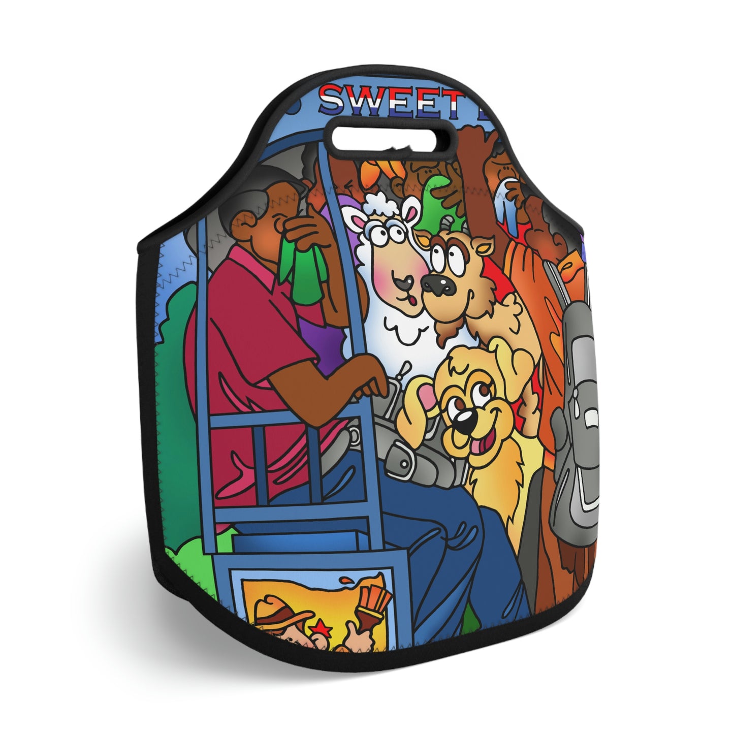 Once Upon West Africa!! Neoprene Lunch Bag