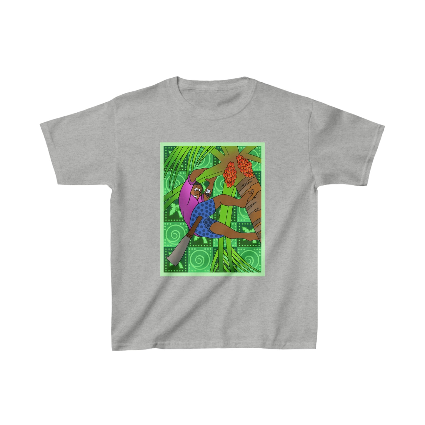 A Fowl Chain of Events! Kids Heavy Cotton™ Tee