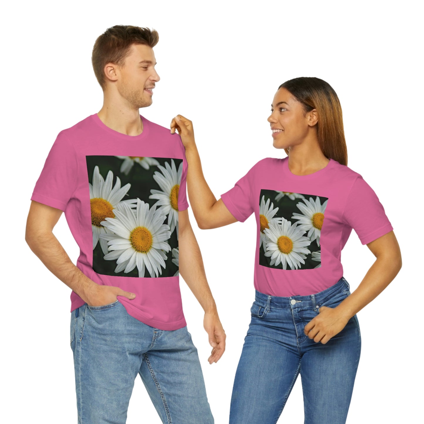 Flowers 01 Unisex Jersey Short Sleeve Tee