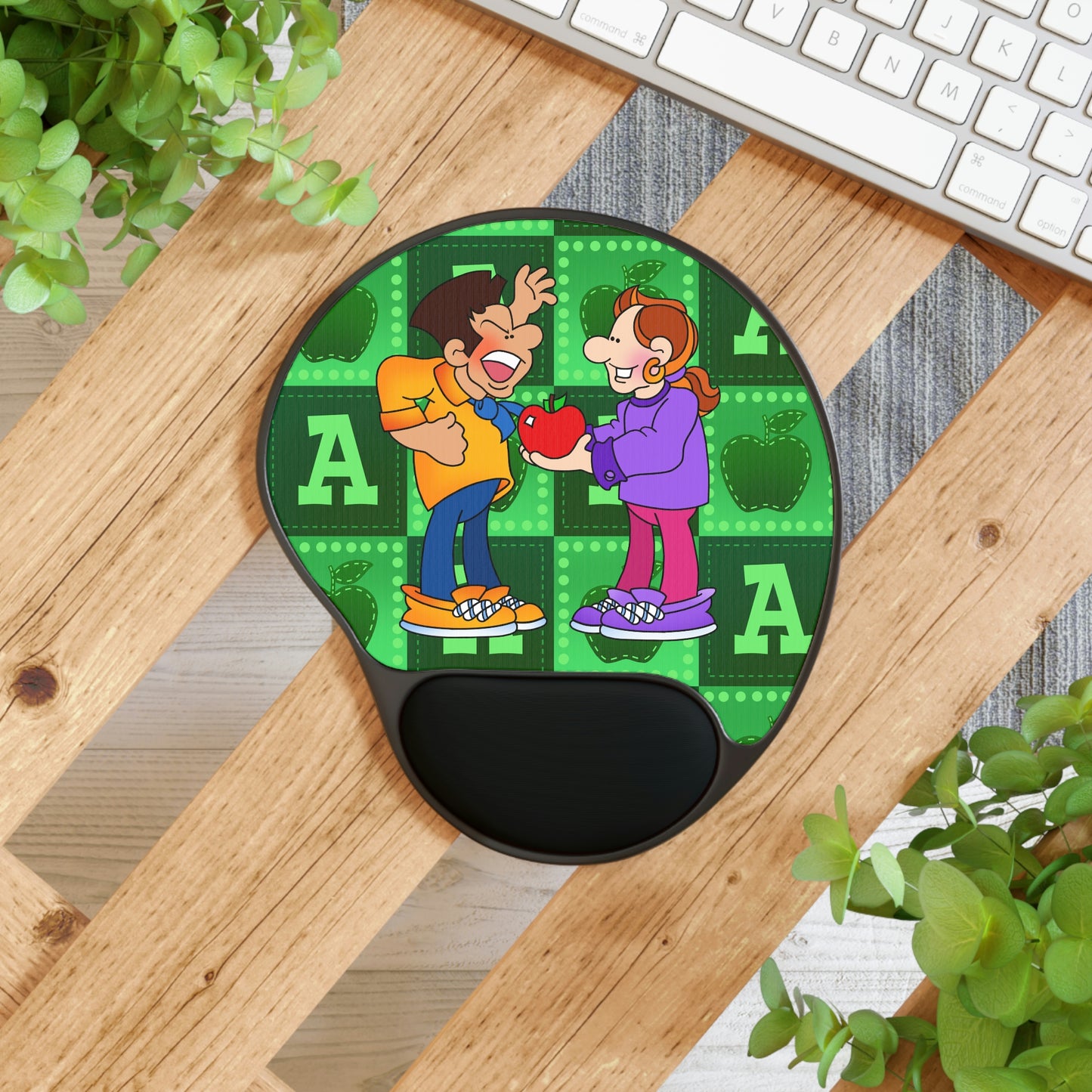 The Bible as Simple as ABC A Mouse Pad With Wrist Rest