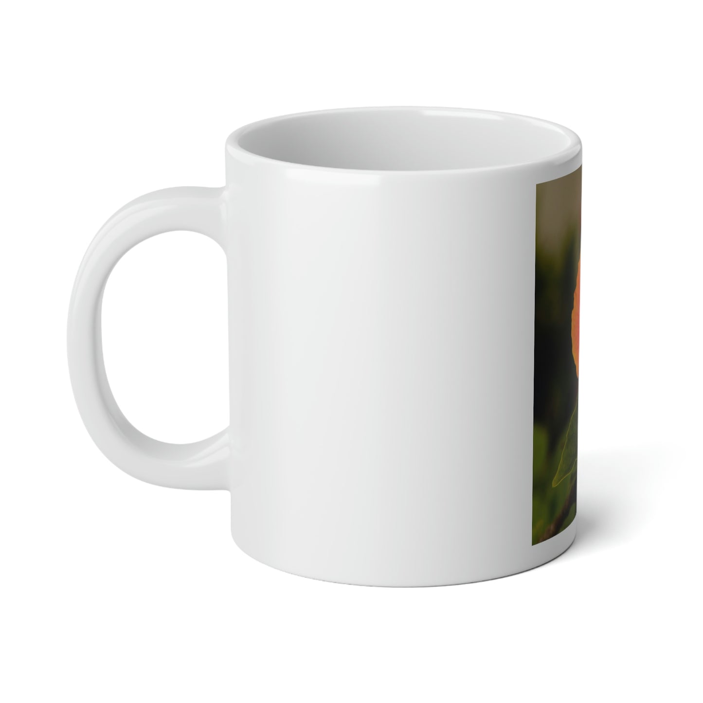 Flowers 32 Jumbo Mug, 20oz