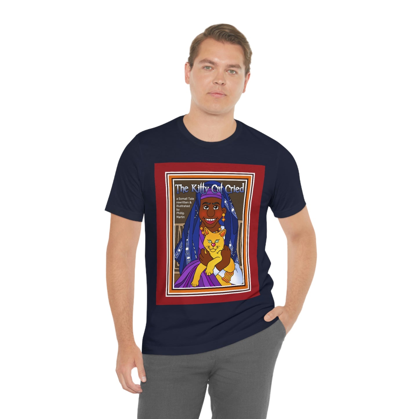 The Kitty Cat Cried Unisex Jersey Short Sleeve Tee