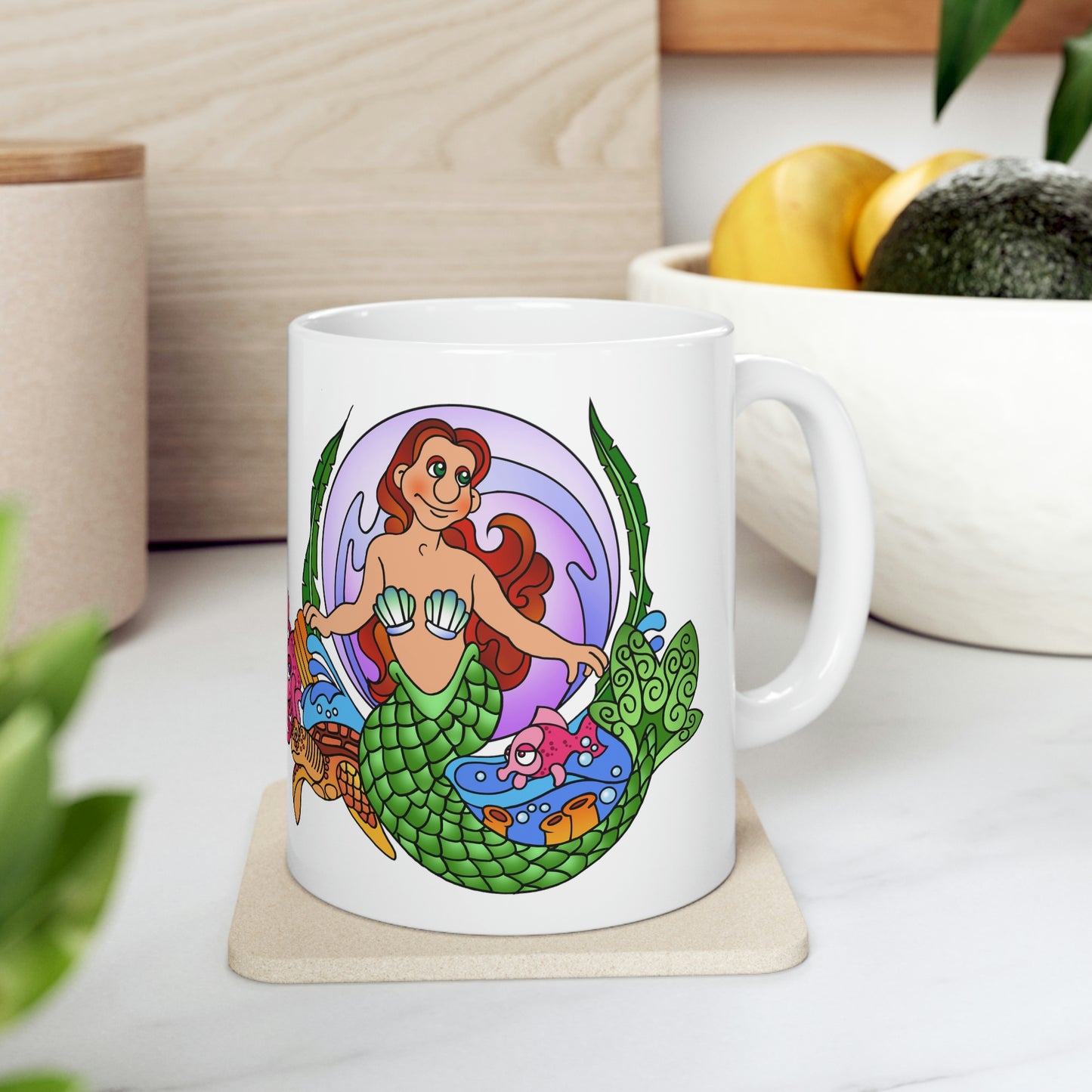 Mermaid! Ceramic Mug 11oz