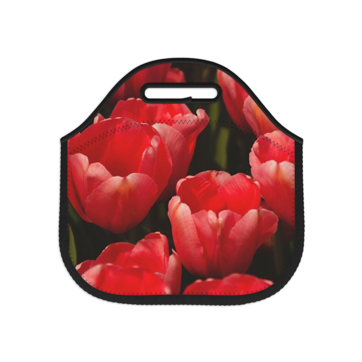Flowers 09 Neoprene Lunch Bag
