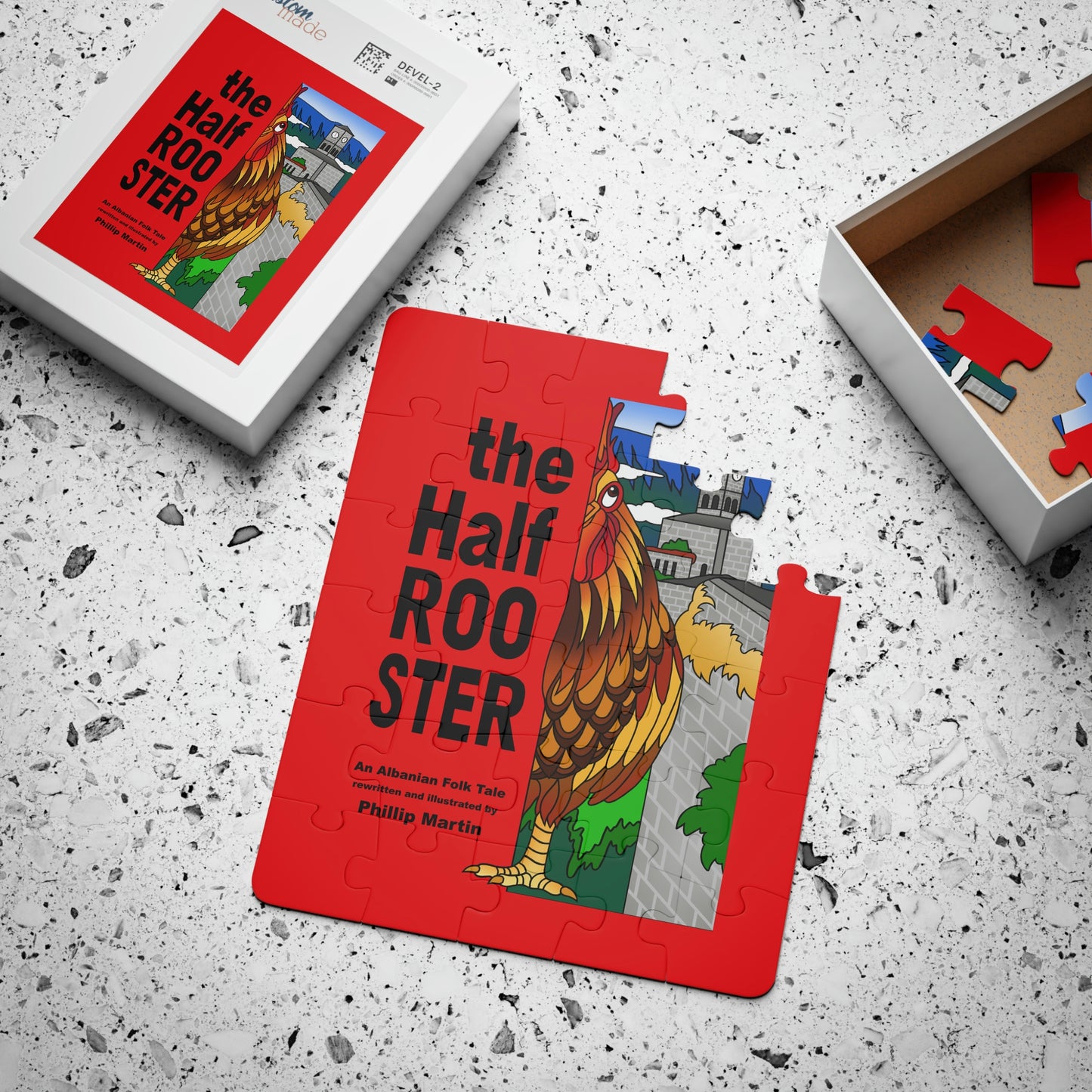 The Half Rooster Kids' Puzzle, 30-Piece