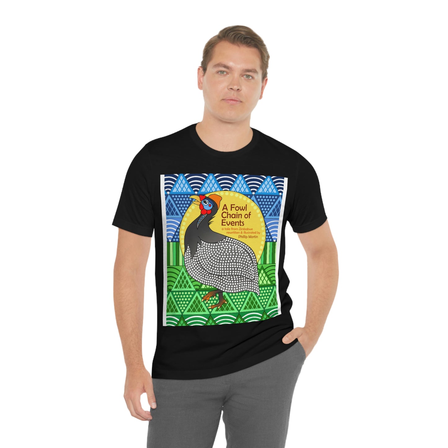 A Fowl Chain of Events Unisex Jersey Short Sleeve Tee