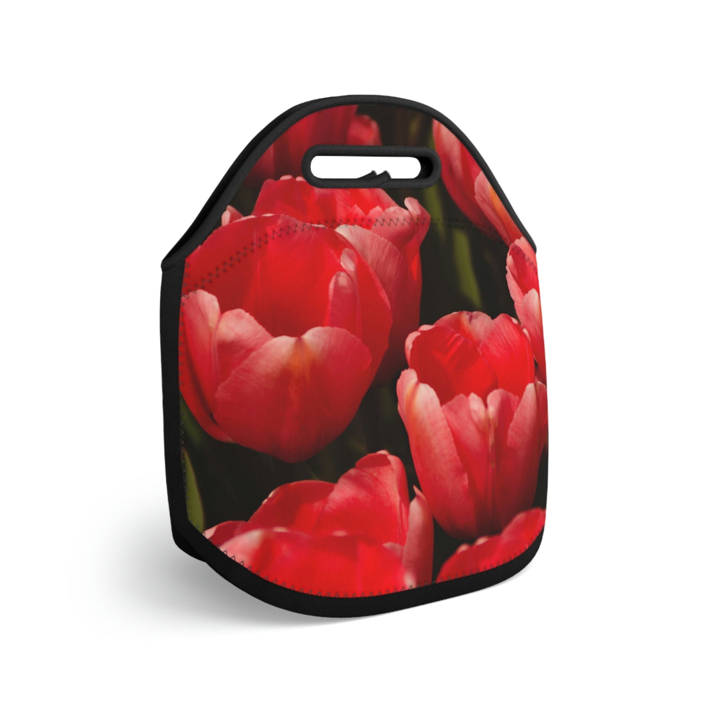 Flowers 09 Neoprene Lunch Bag
