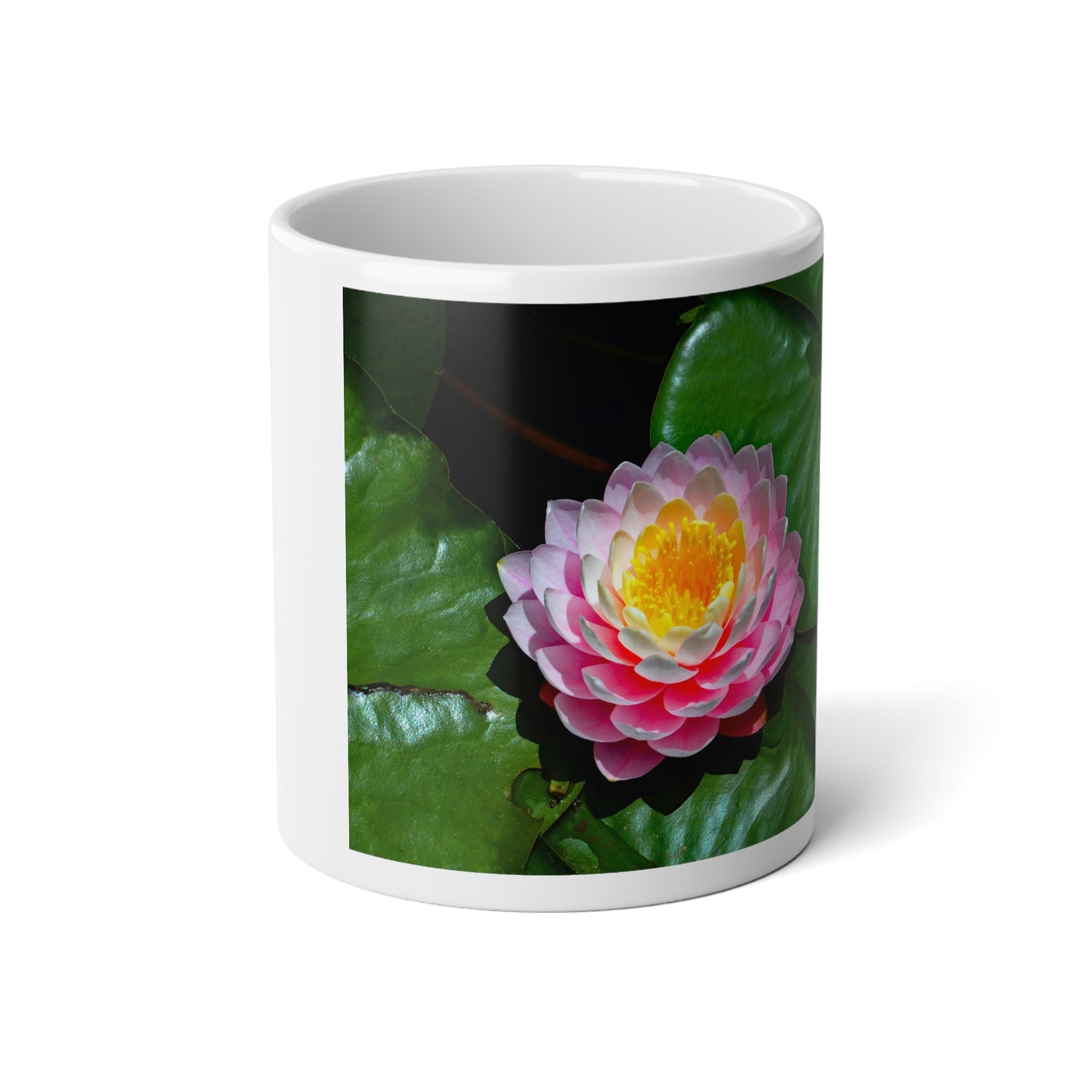 Flowers 25 Jumbo Mug, 20oz