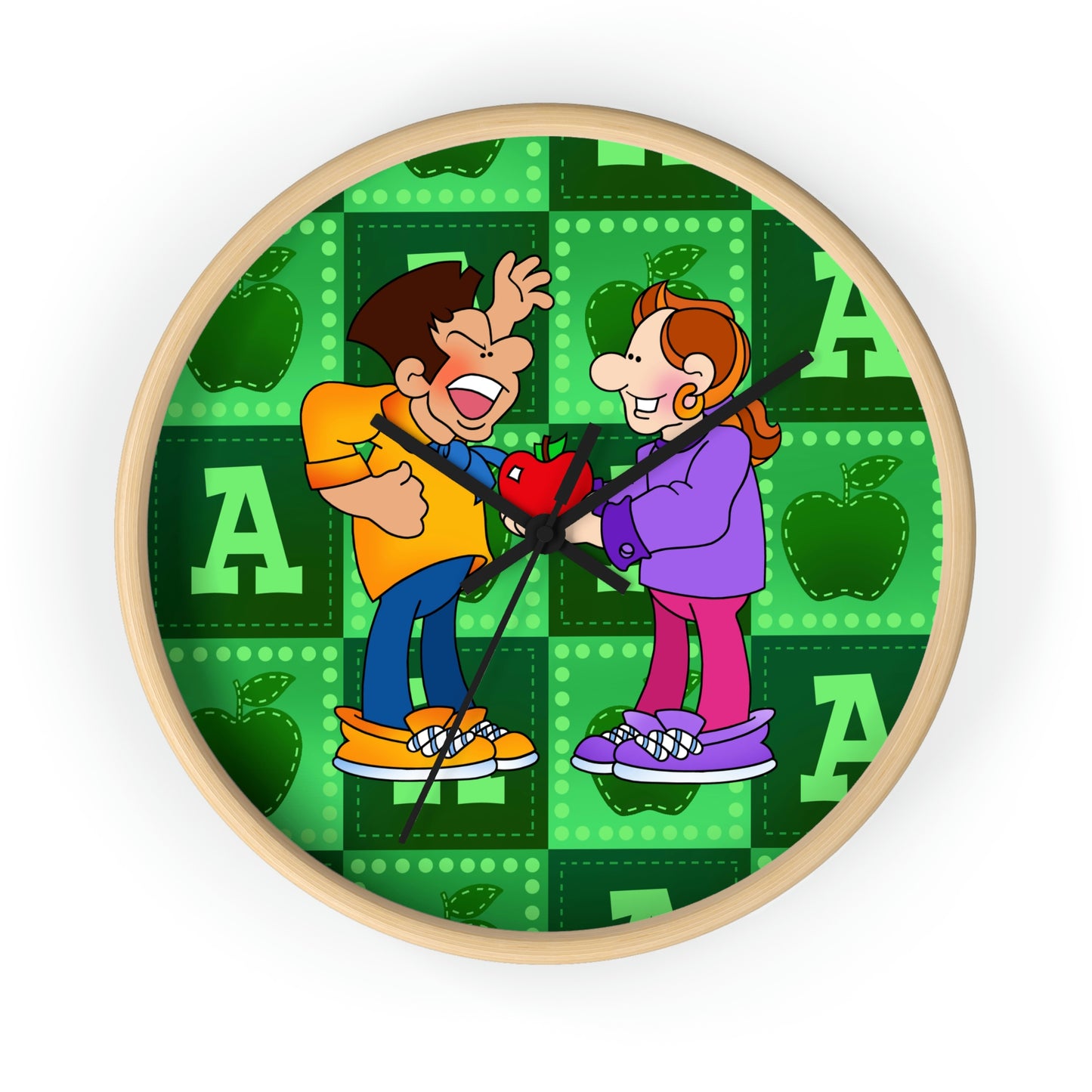 The Bible as Simple as ABC A Wall clock