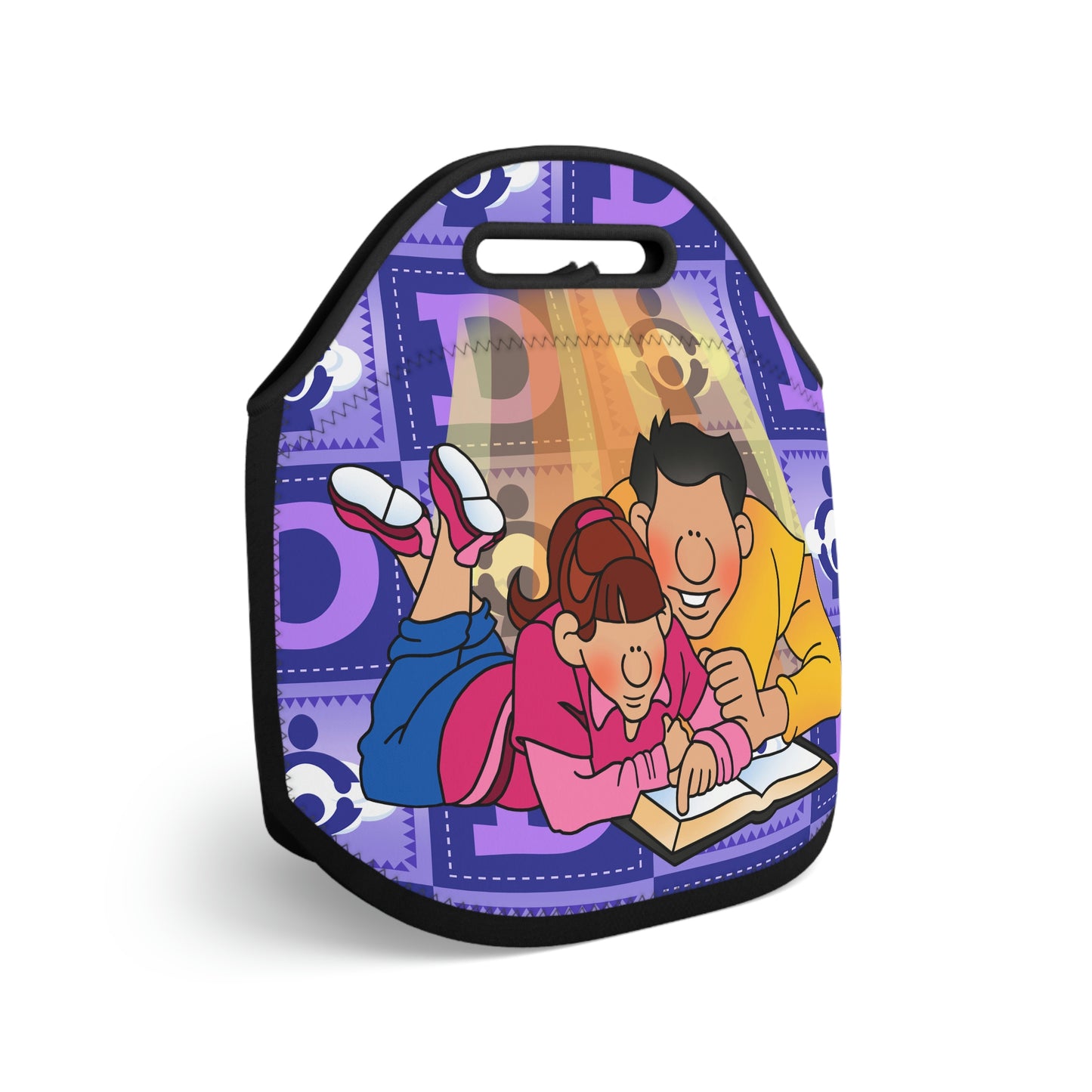 The Bible as Simple as ABC D Neoprene Lunch Bag