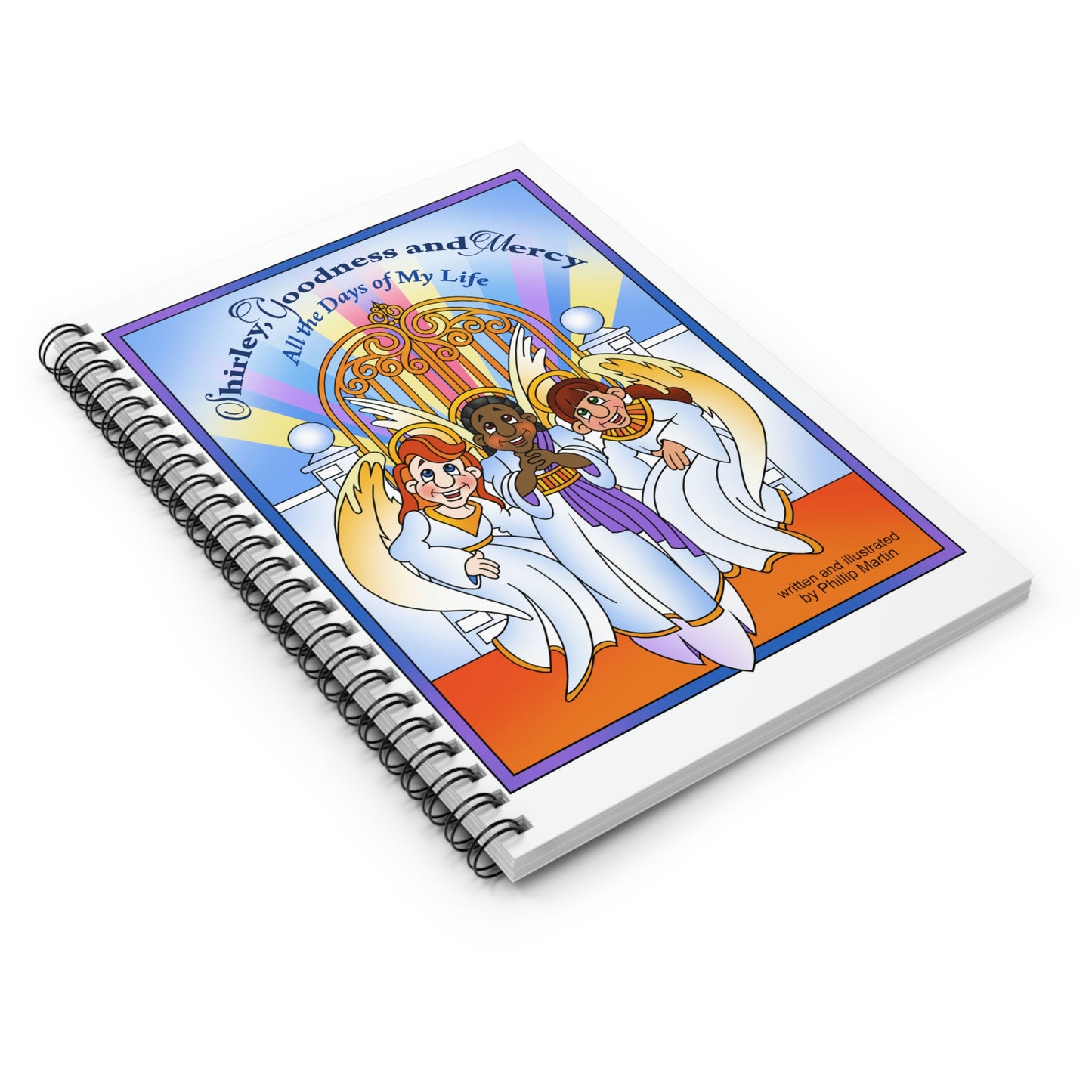 Shirley, Goodness, and Mercy Spiral Notebook - Ruled Line
