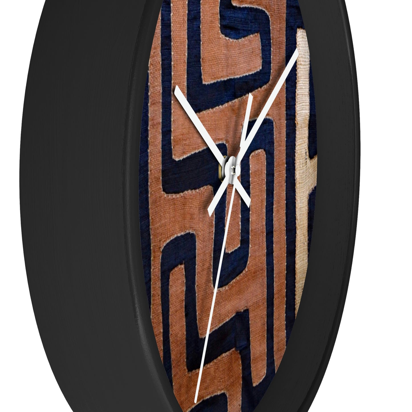 A Show of Hands Fabric Wall Clock