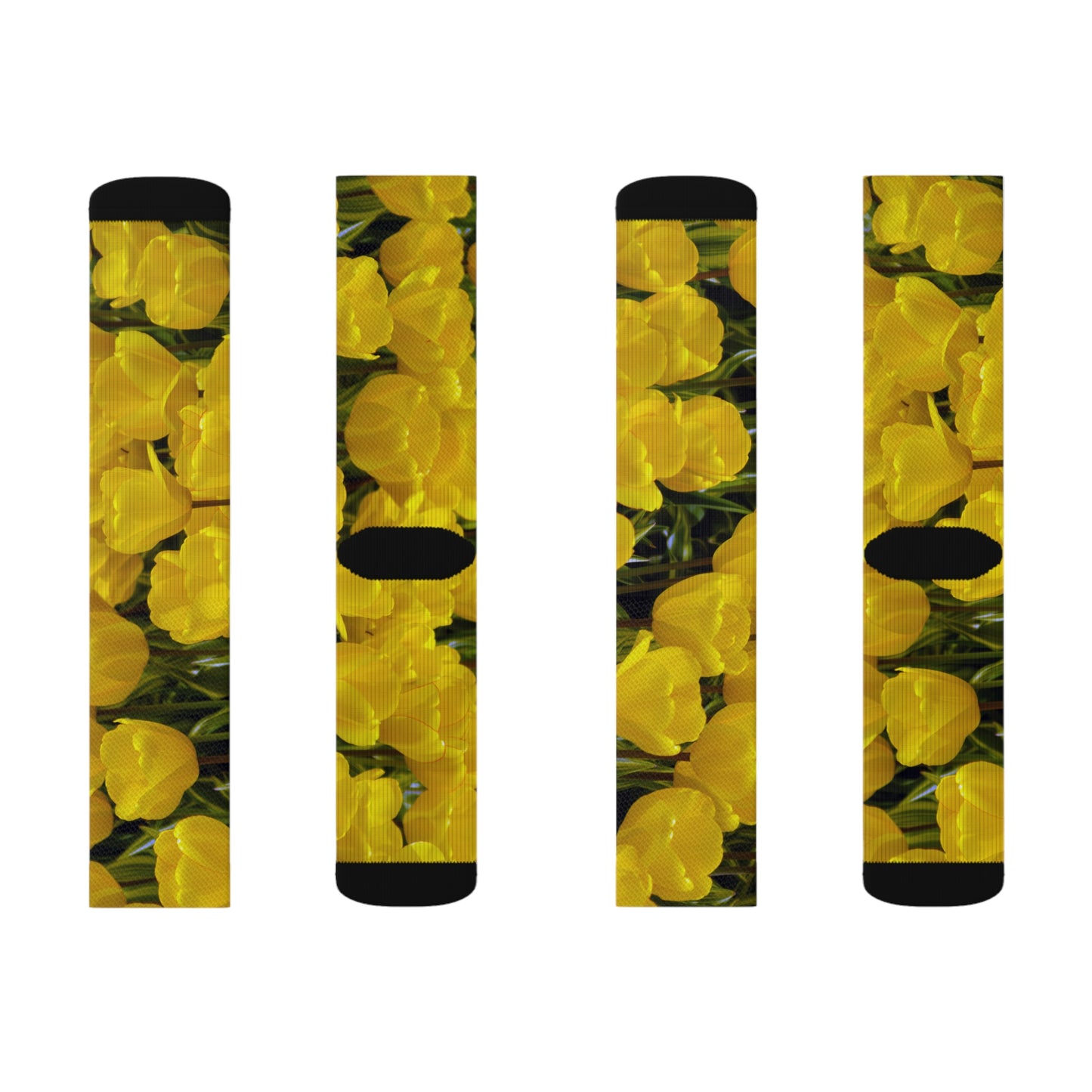 Flowers 16 Sublimation Socks