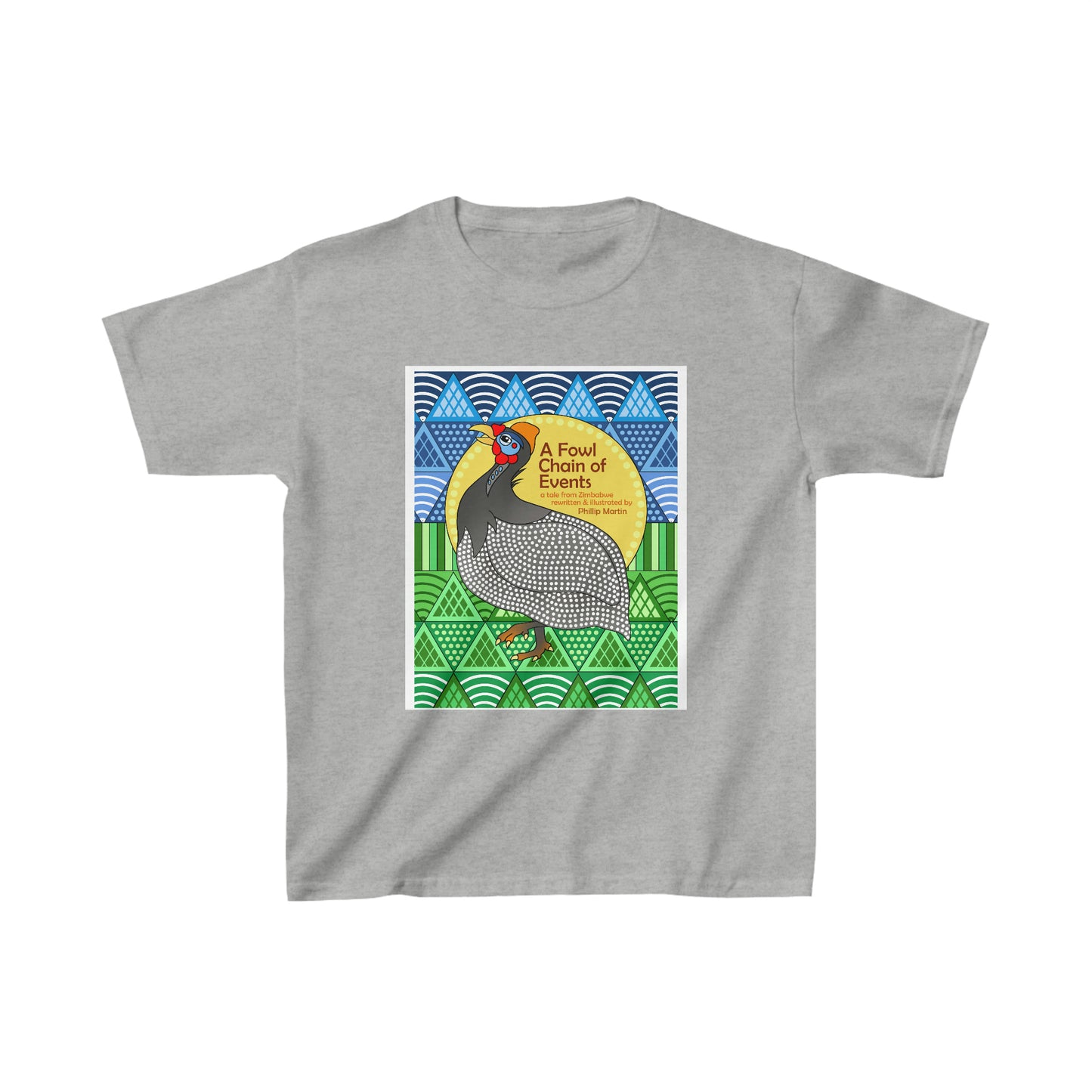 A Fowl Chain of Events Kids Heavy Cotton™ Tee