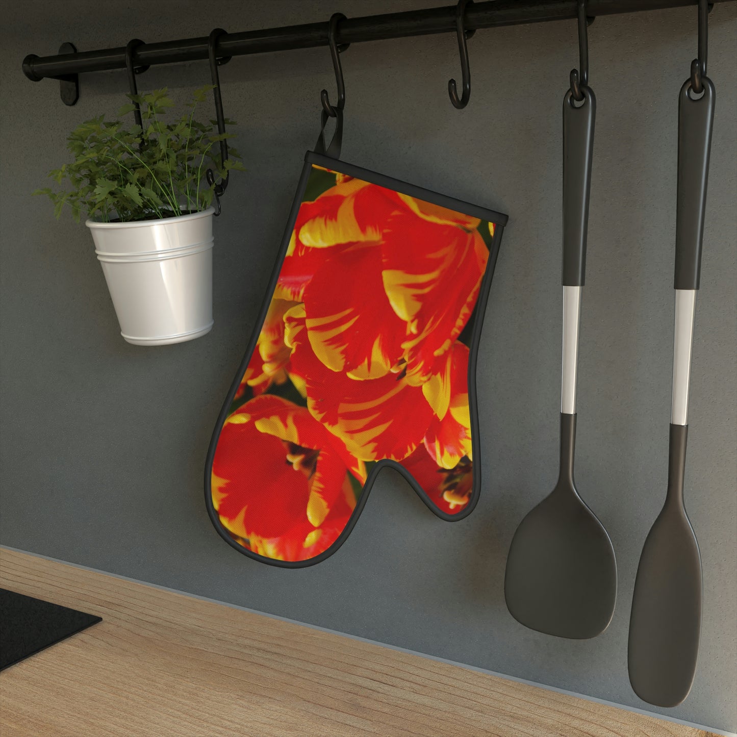 Flowers 18 Oven Glove