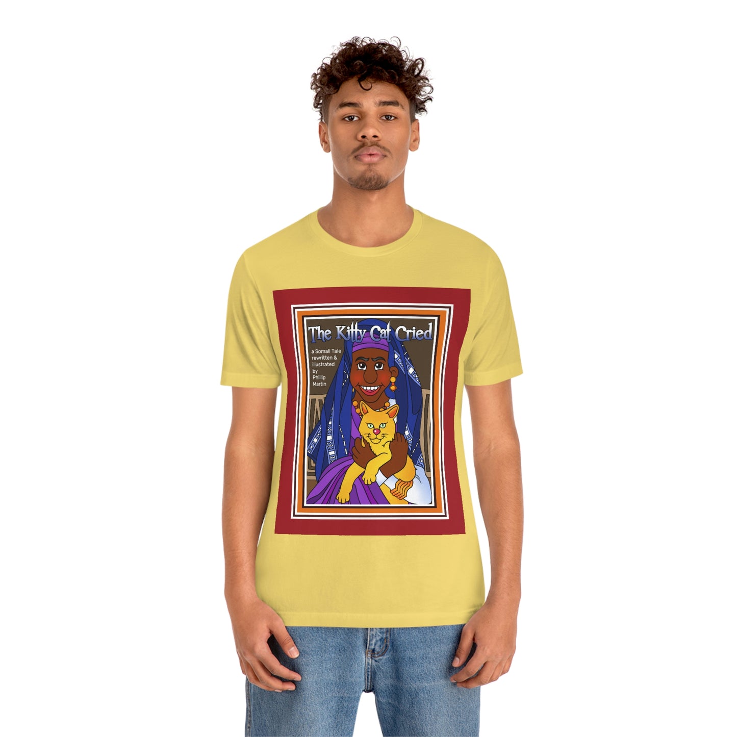 The Kitty Cat Cried Unisex Jersey Short Sleeve Tee