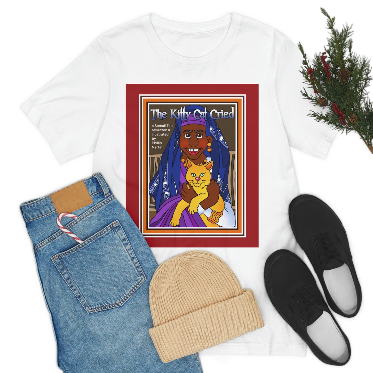 The Kitty Cat Cried Unisex Jersey Short Sleeve Tee