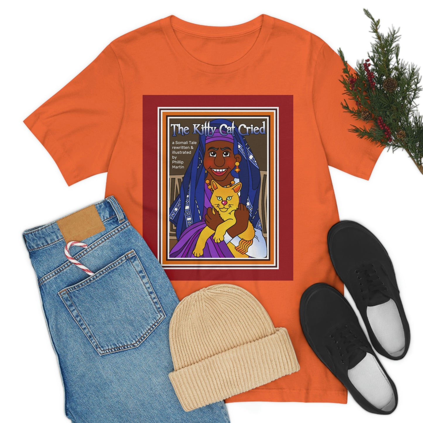 The Kitty Cat Cried Unisex Jersey Short Sleeve Tee