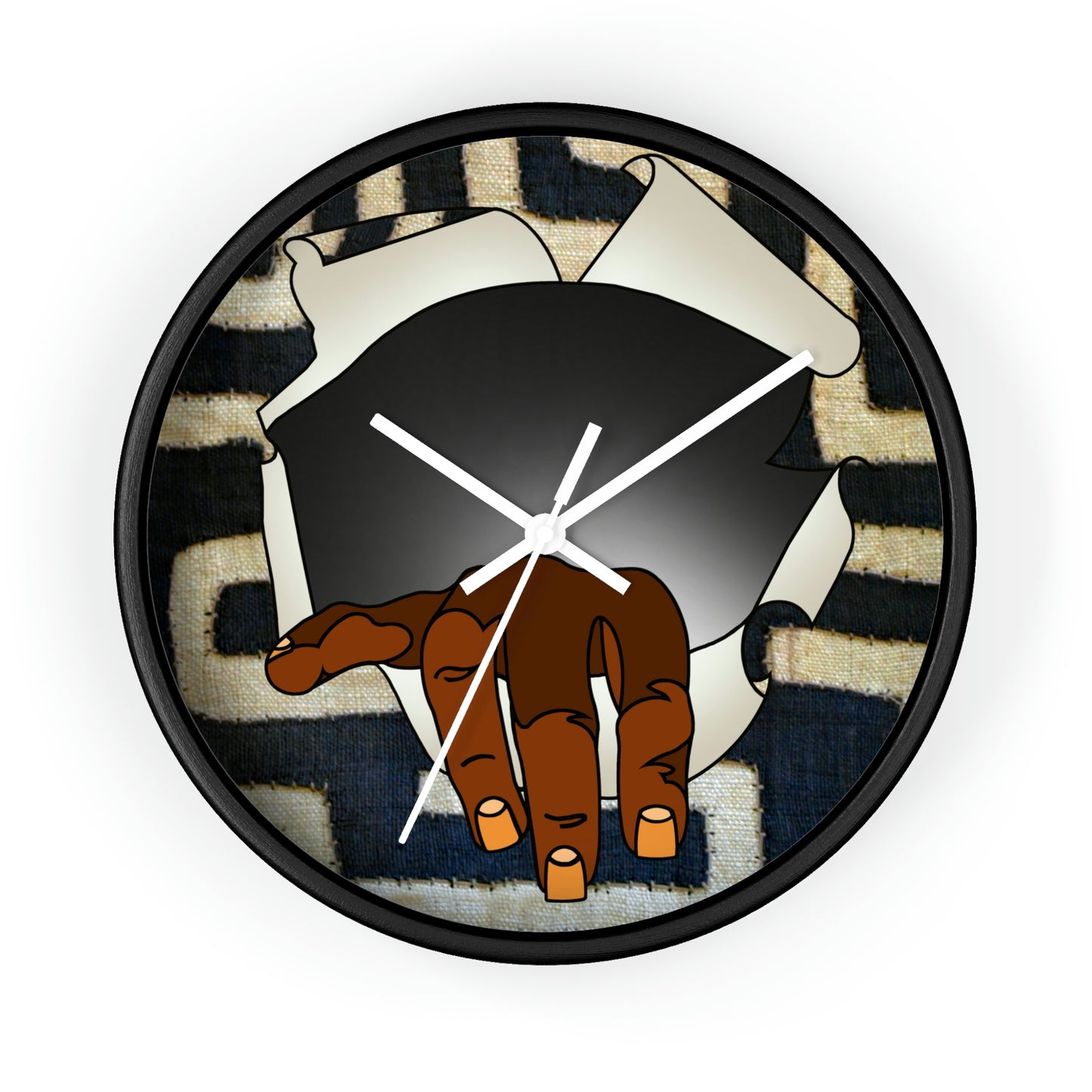 A Show of Hands! Wall clock