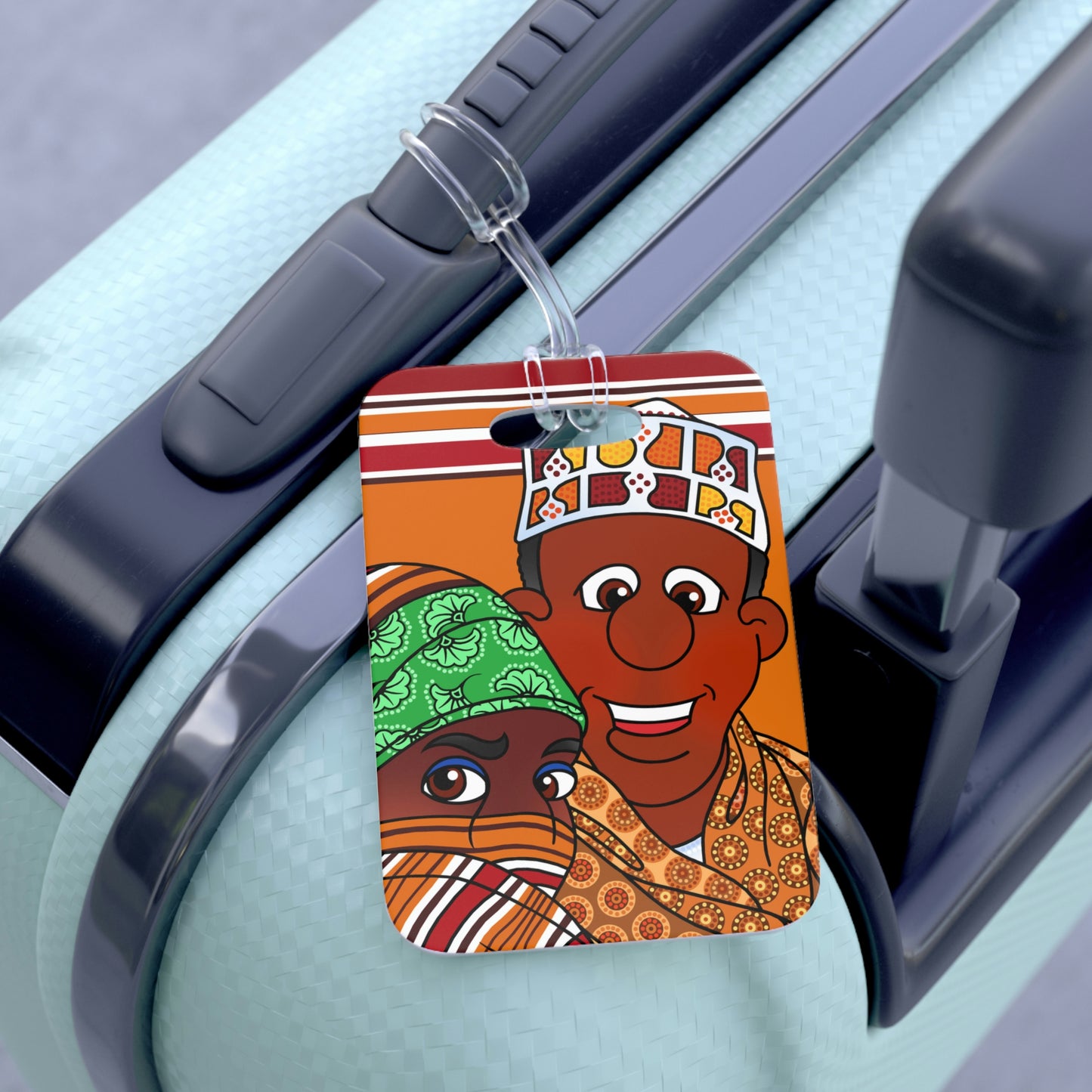The Kitty Cat Cried! Bag Tag