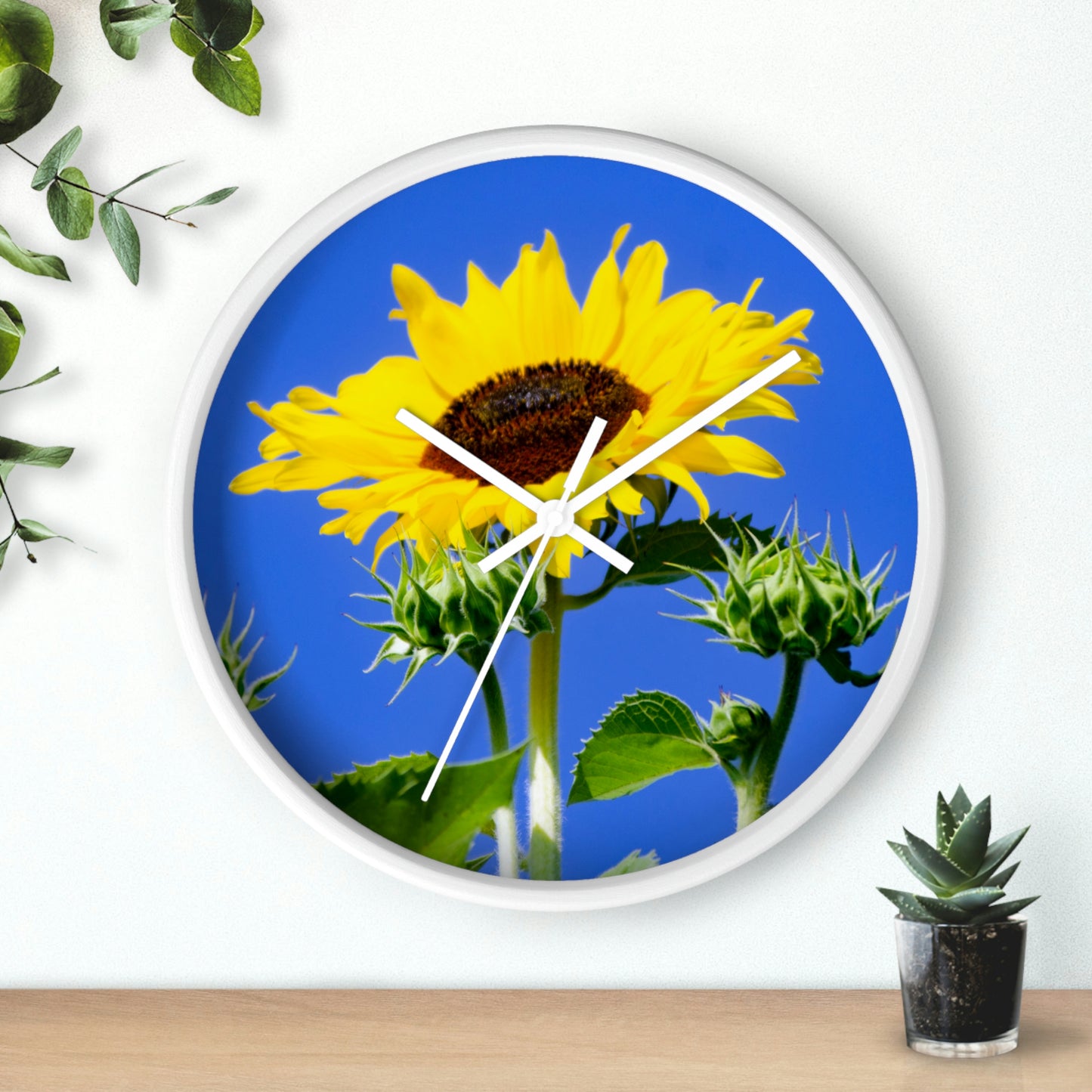 Flowers 02 Wall Clock