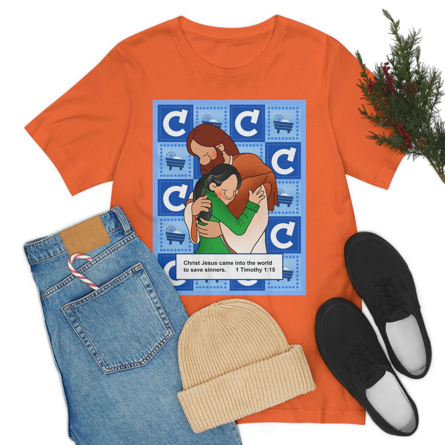 The Bible as Simple as ABC C Unisex Jersey Short Sleeve Tee