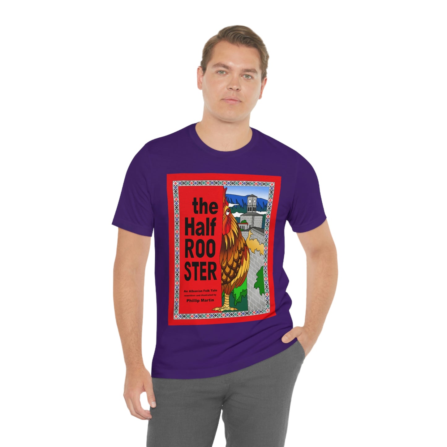 The Half Rooster Unisex Jersey Short Sleeve Tee