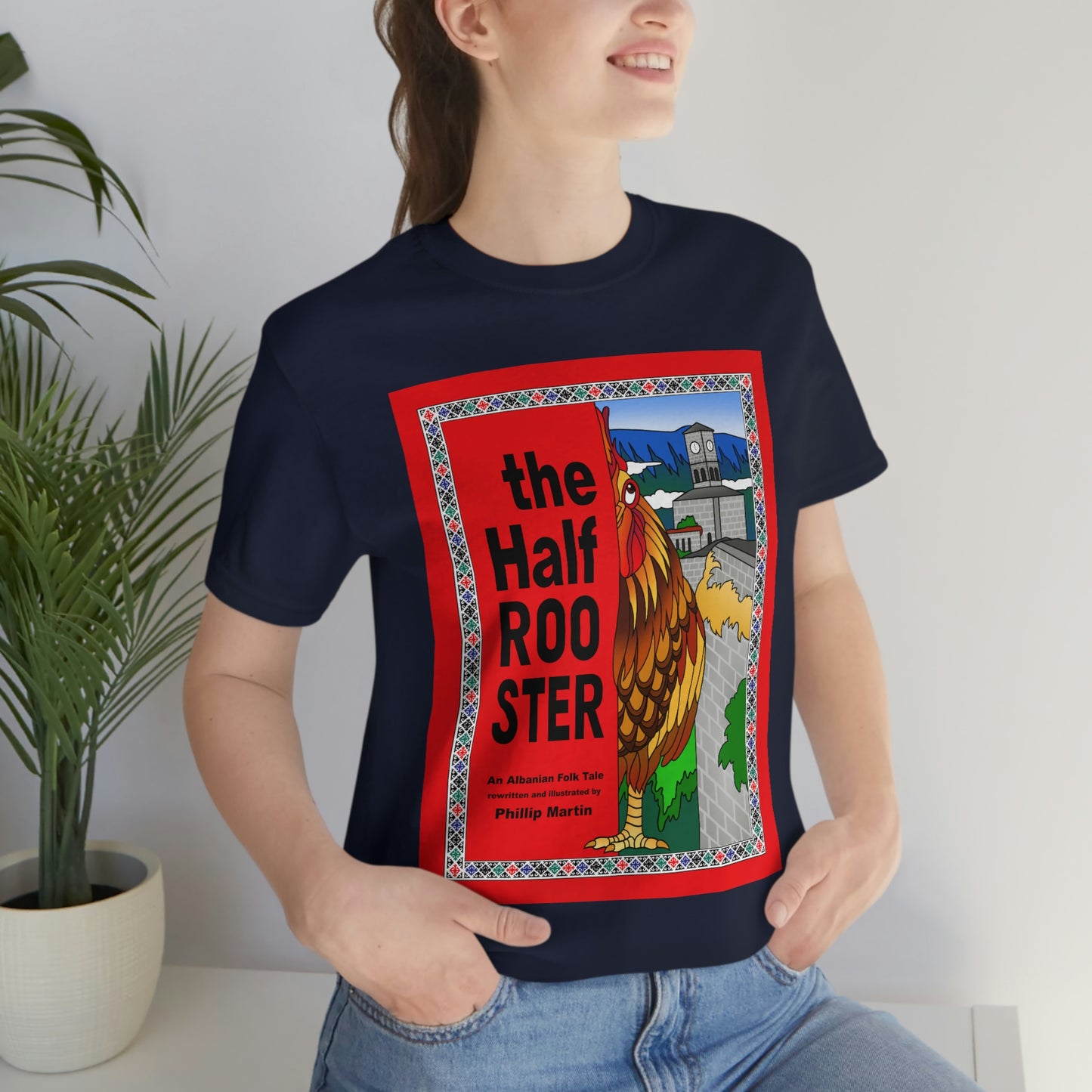 The Half Rooster Unisex Jersey Short Sleeve Tee
