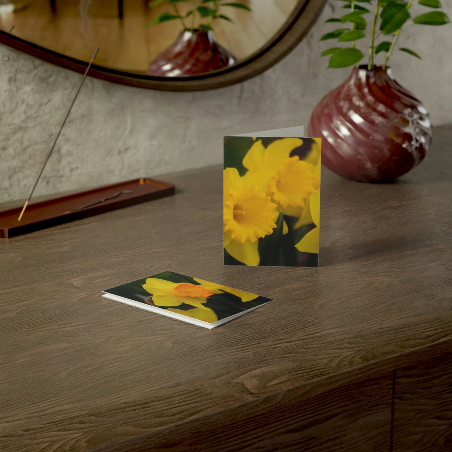 Flowers 08 Greeting Cards (1, 10, 30, and 50pcs)