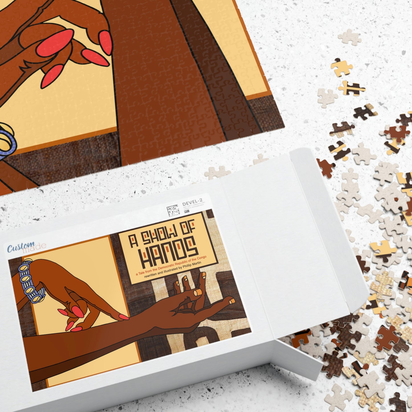 A Show of Hands!!! Puzzle (110, 252, 500, 1014-piece)