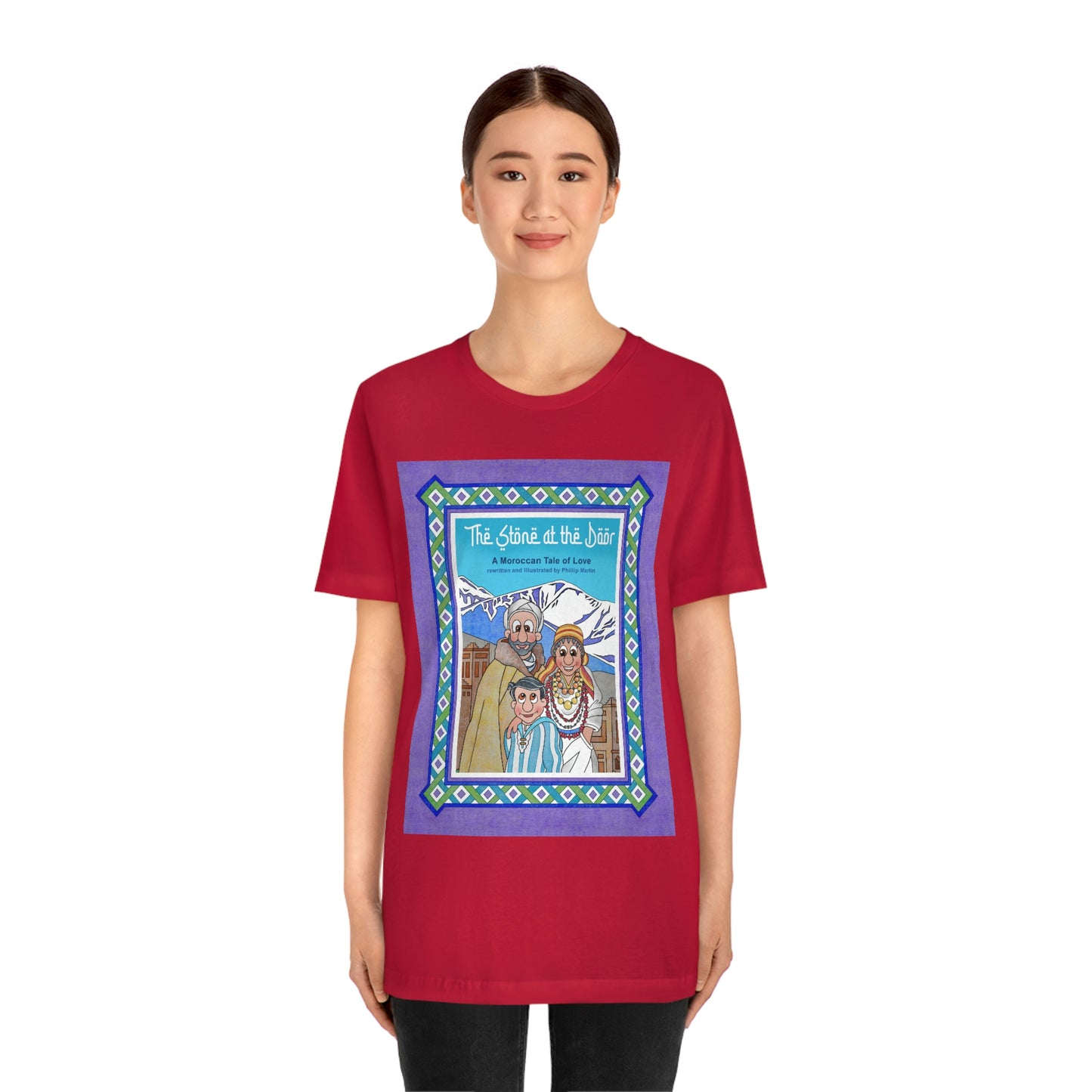 The Stone at the Door Unisex Jersey Short Sleeve Tee
