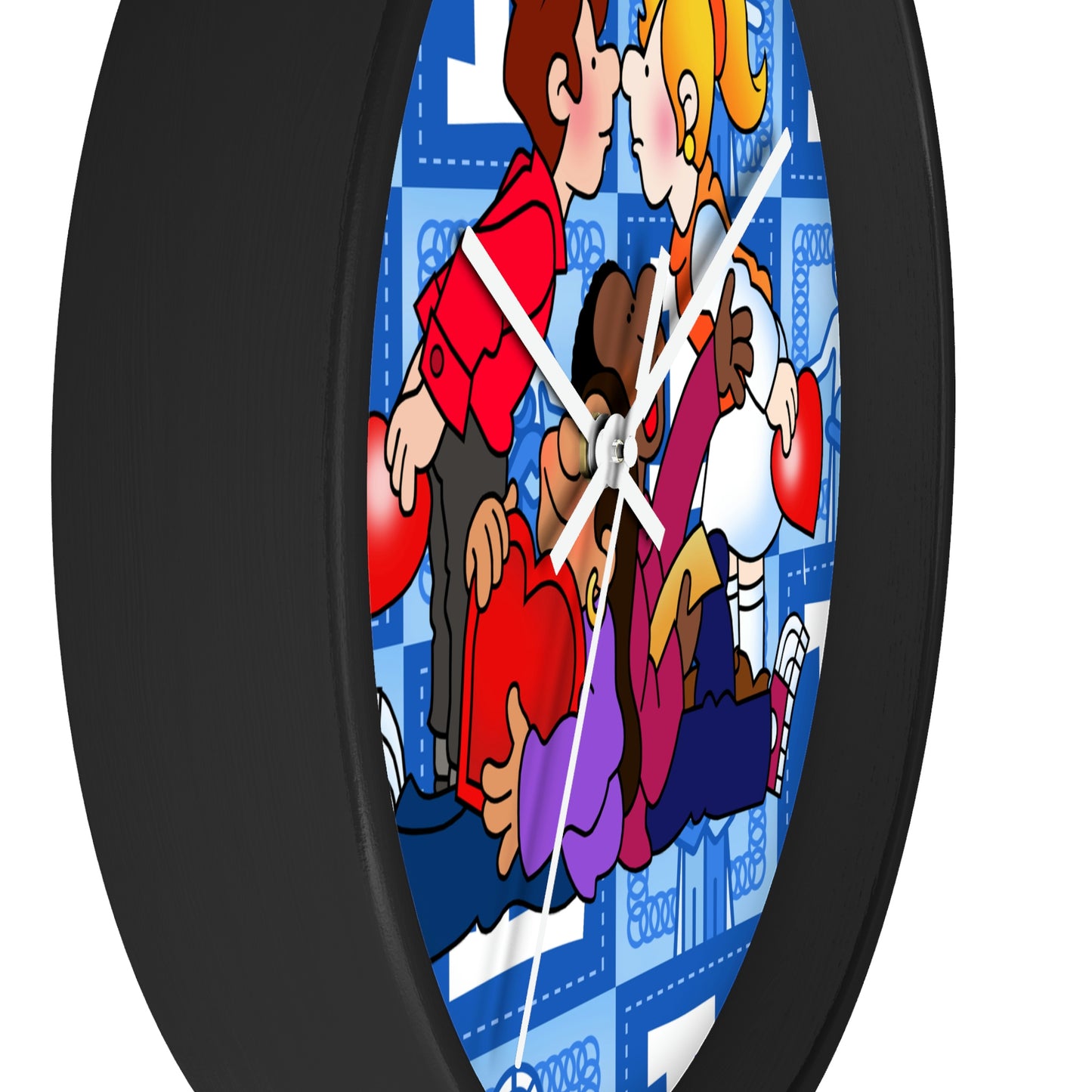 The Bible as Simple as ABC L Wall Clock