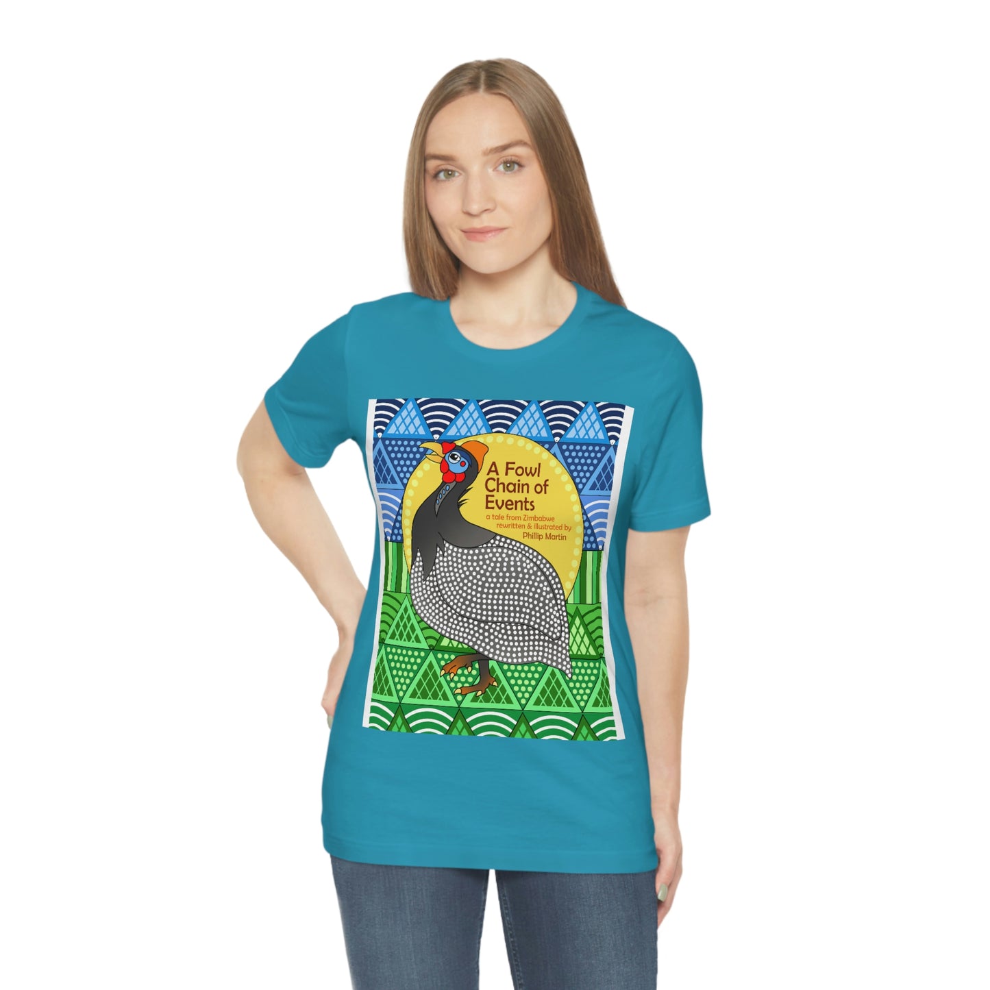 A Fowl Chain of Events Unisex Jersey Short Sleeve Tee