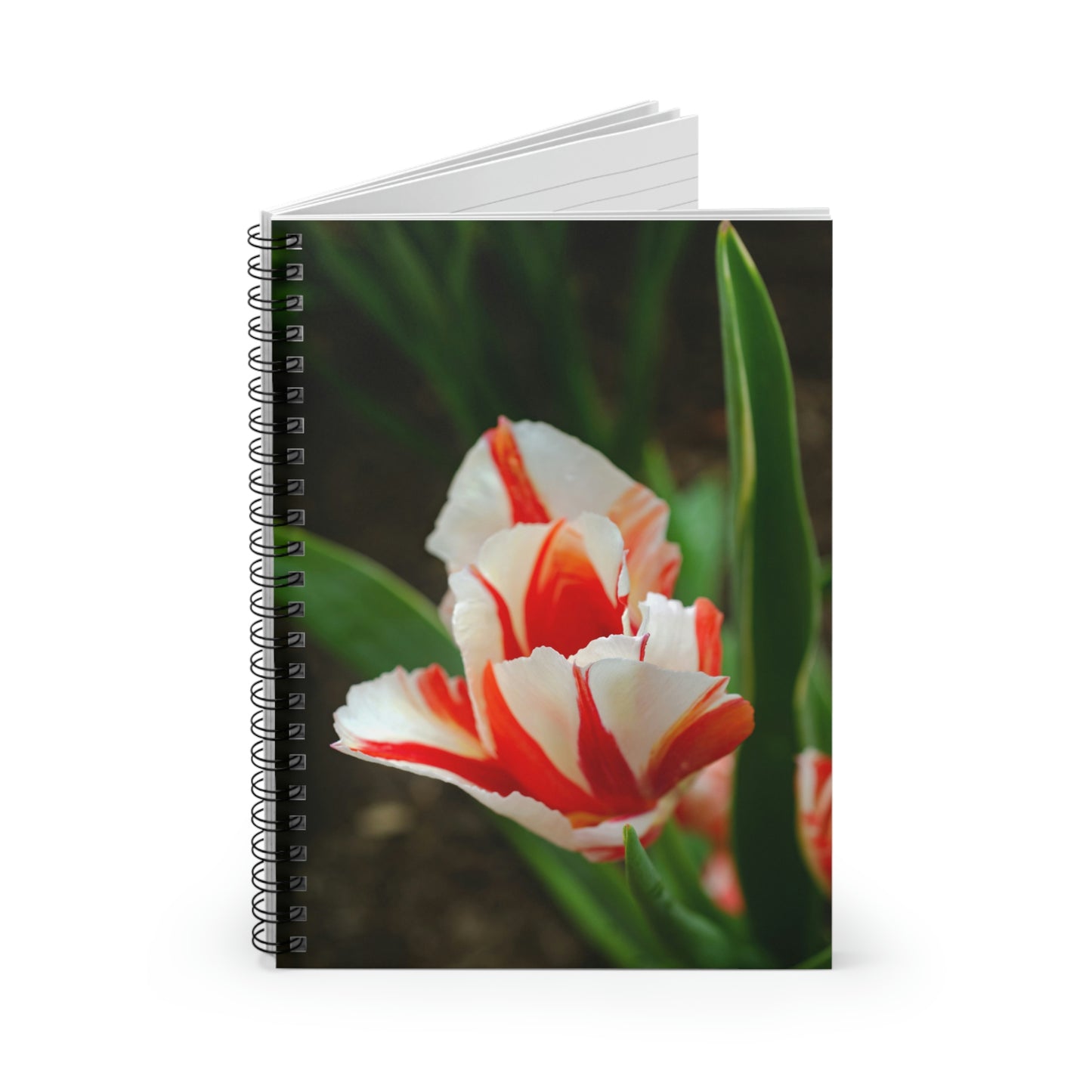 Flowers 06 Spiral Notebook - Ruled Line