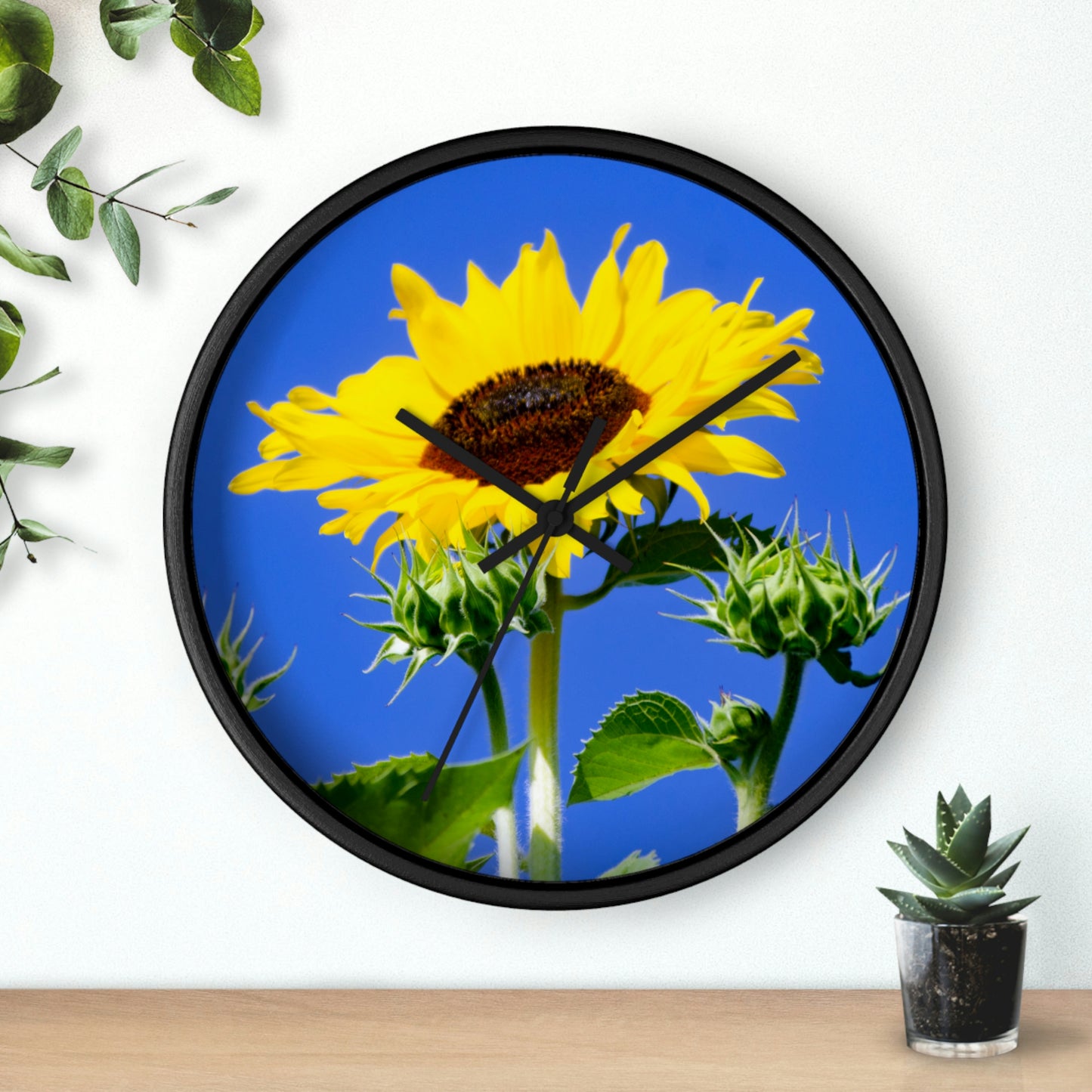 Flowers 02 Wall Clock