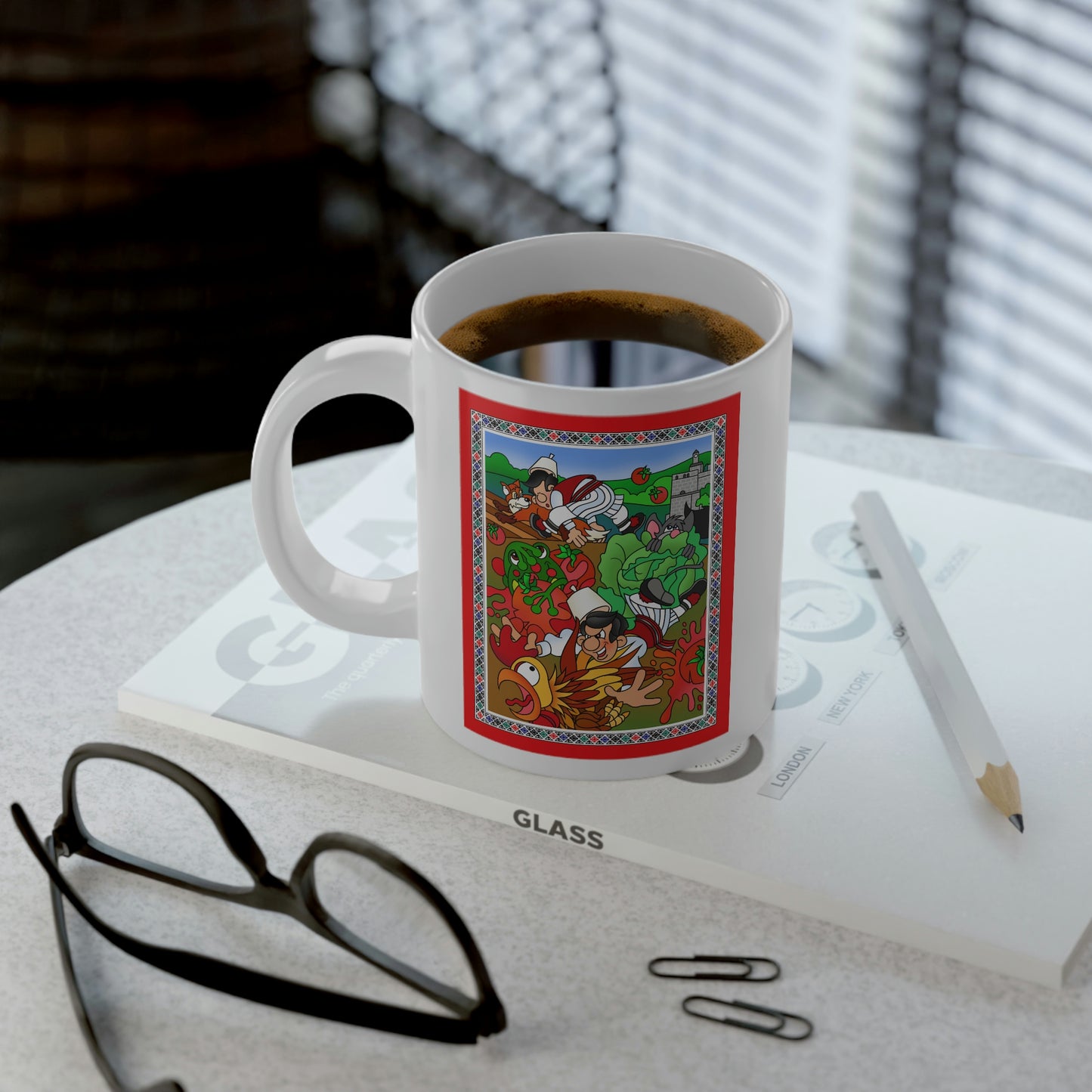 The Half Rooster! Jumbo Mug, 20oz