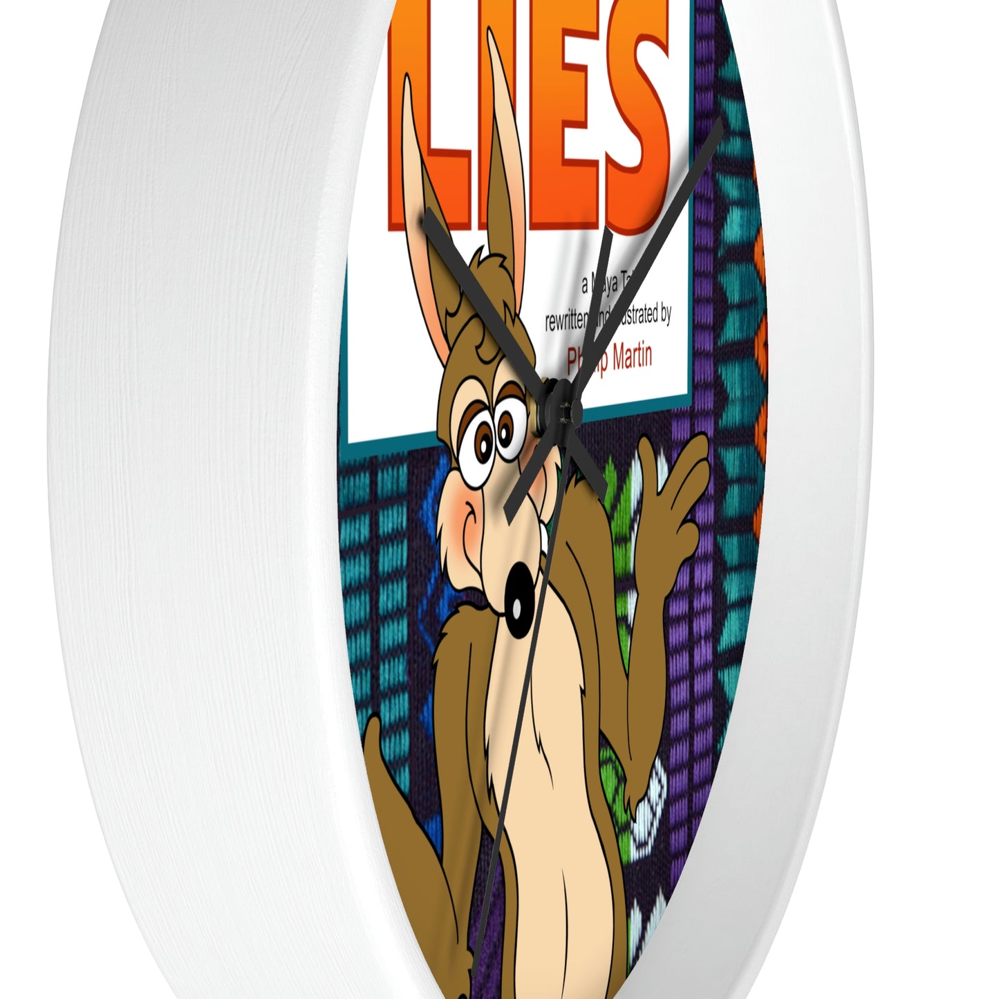 A Pack of Lies Wall clock