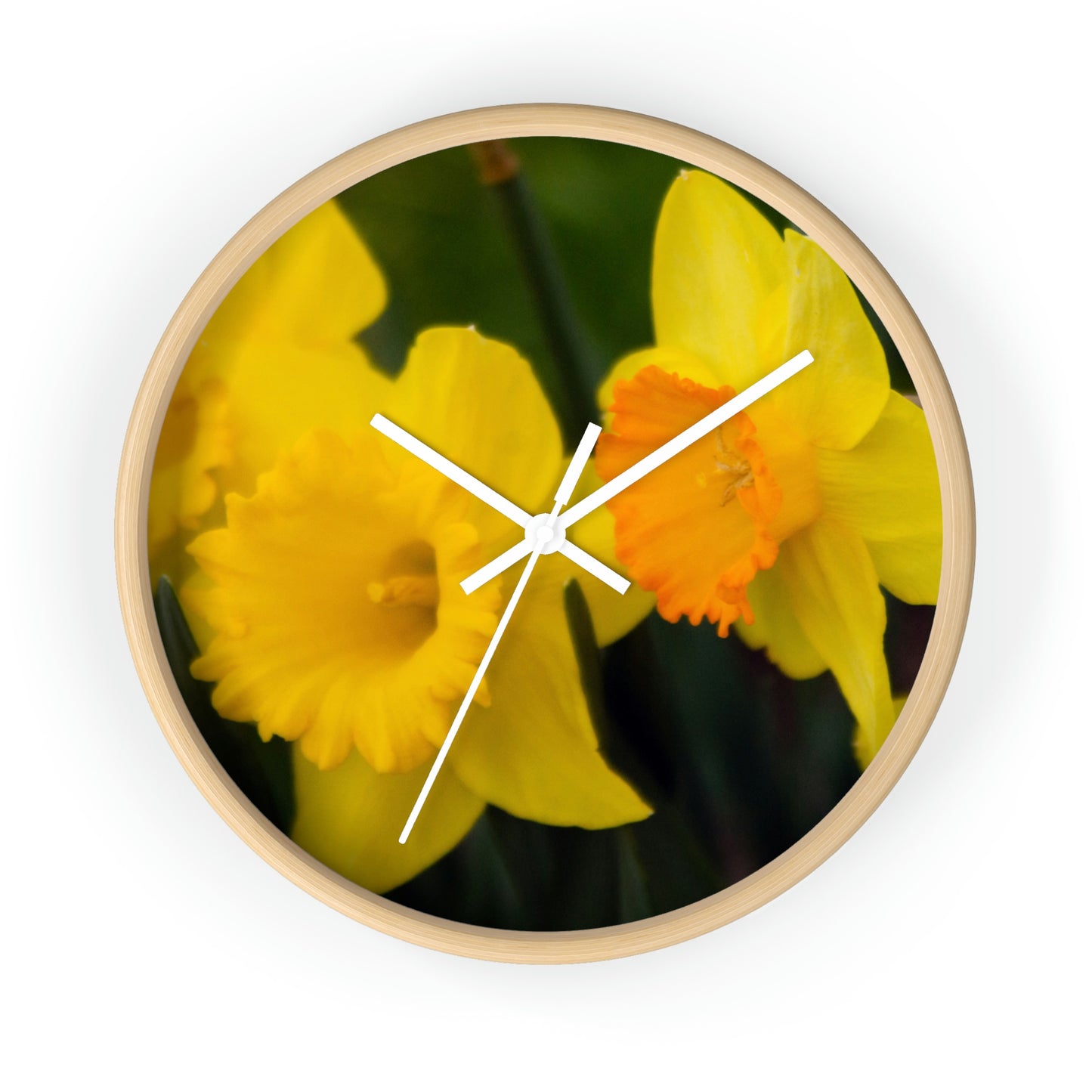 Flowers 10 Wall Clock